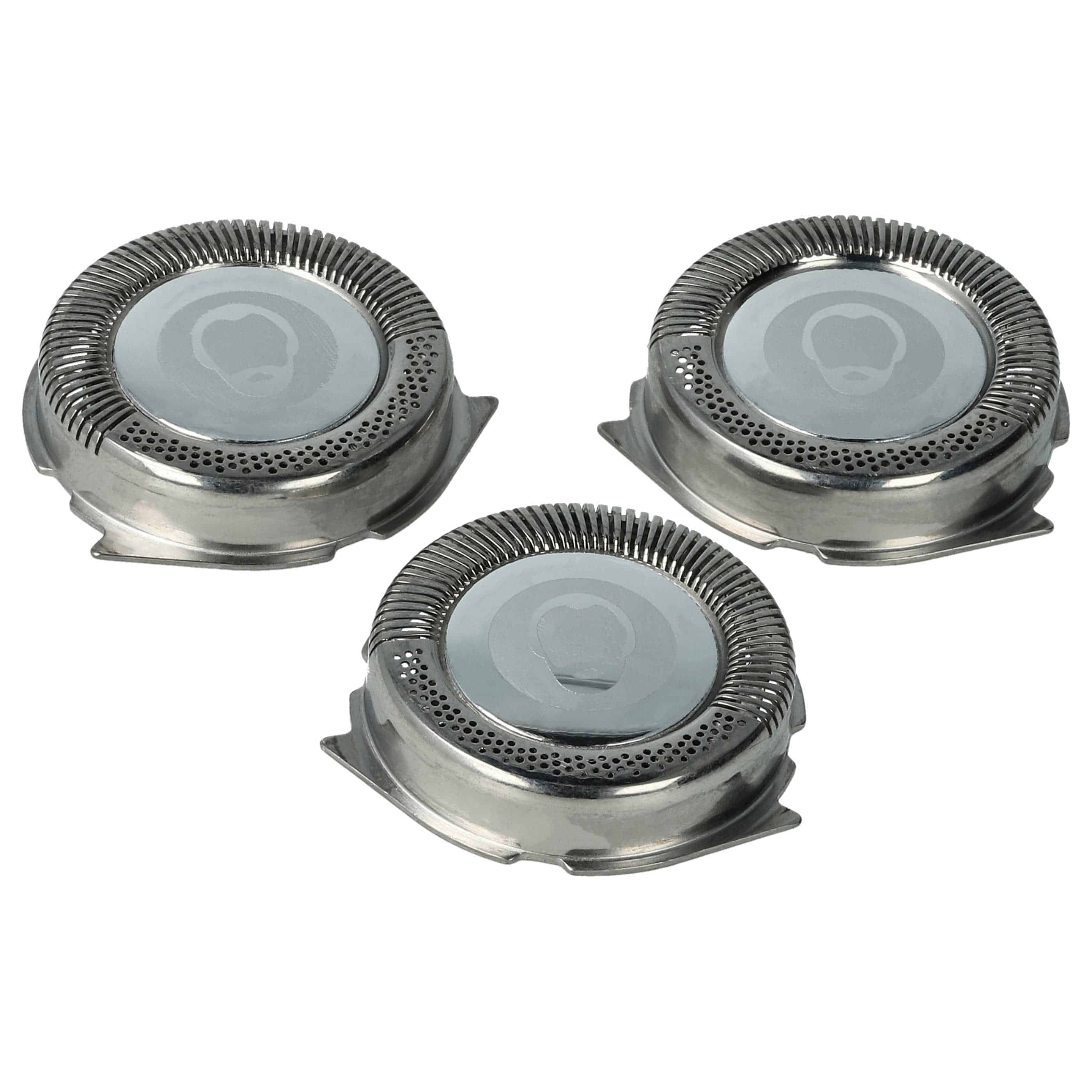3x shaving head as Replacement for Philips HQ6 for Philips Shaver - Stainless Steel