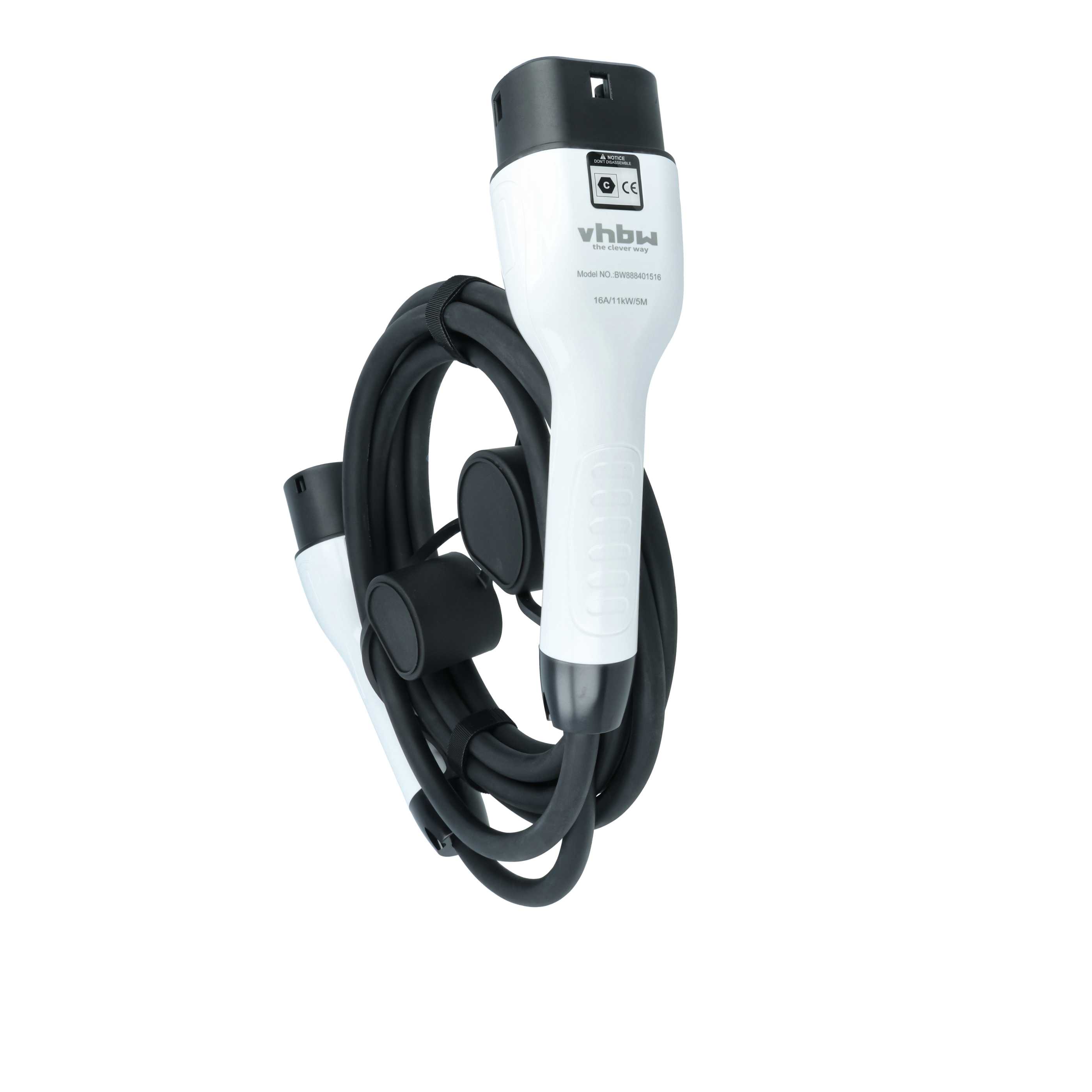 Charging Cable - Type 2 to Type 2 Cable, 3-phase, 16 A, 11 kW, 5 m