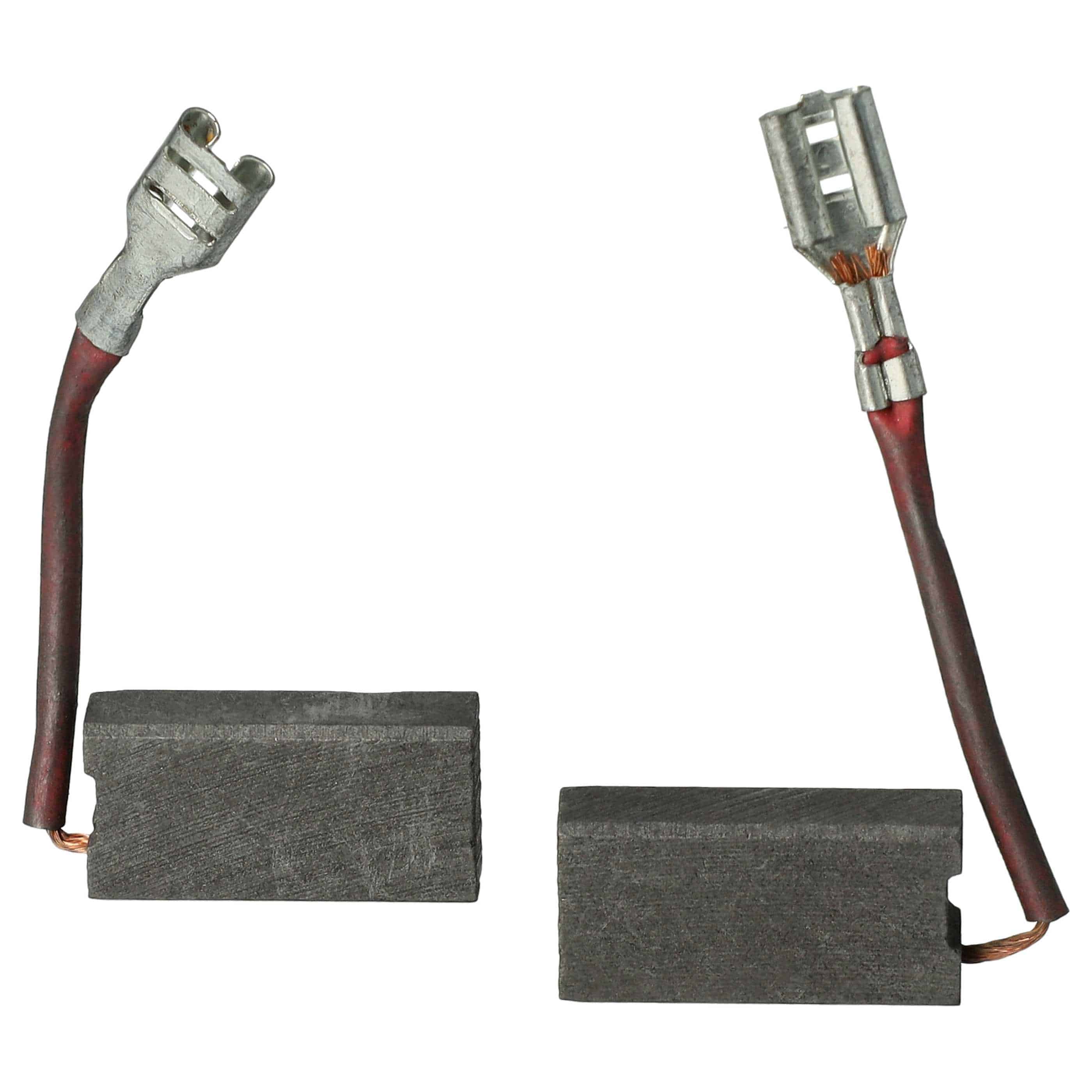 2x Kohlebürste passend für Hilti TE 14 Elektrowerkzeug - 6 x 10 x 18,5mm