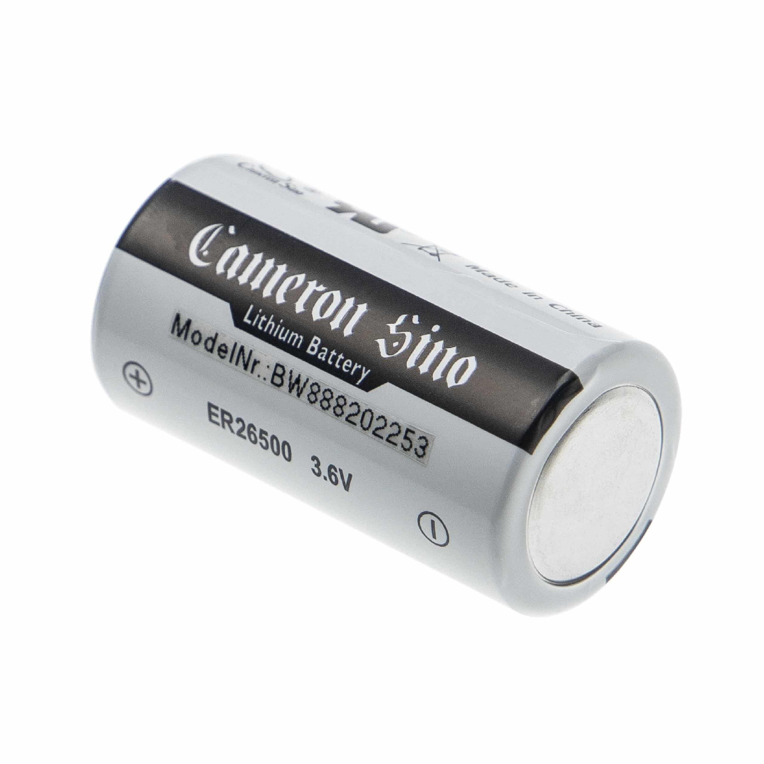 ER26500 (Size C) Batterie - 8500mAh 3,6V Li-SOCl2