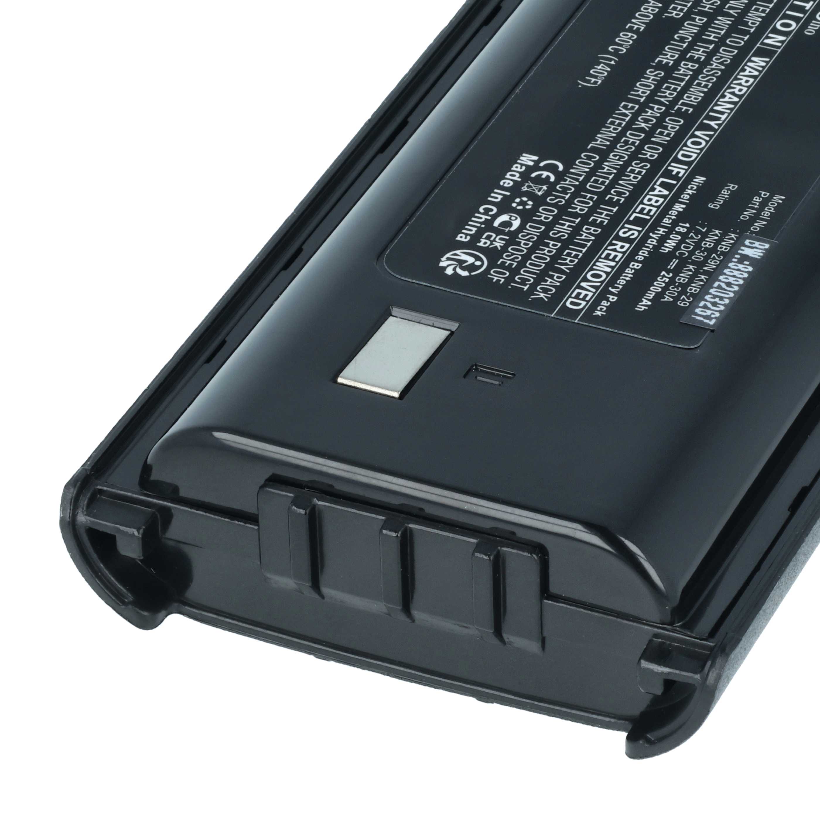 Akumulator do radiotelefonu zamiennik Kenwood KNB-29N, KNB-29, KNB-30A, KNB-30, KNB-53 - 2500 mAh 7,2 V NiMH