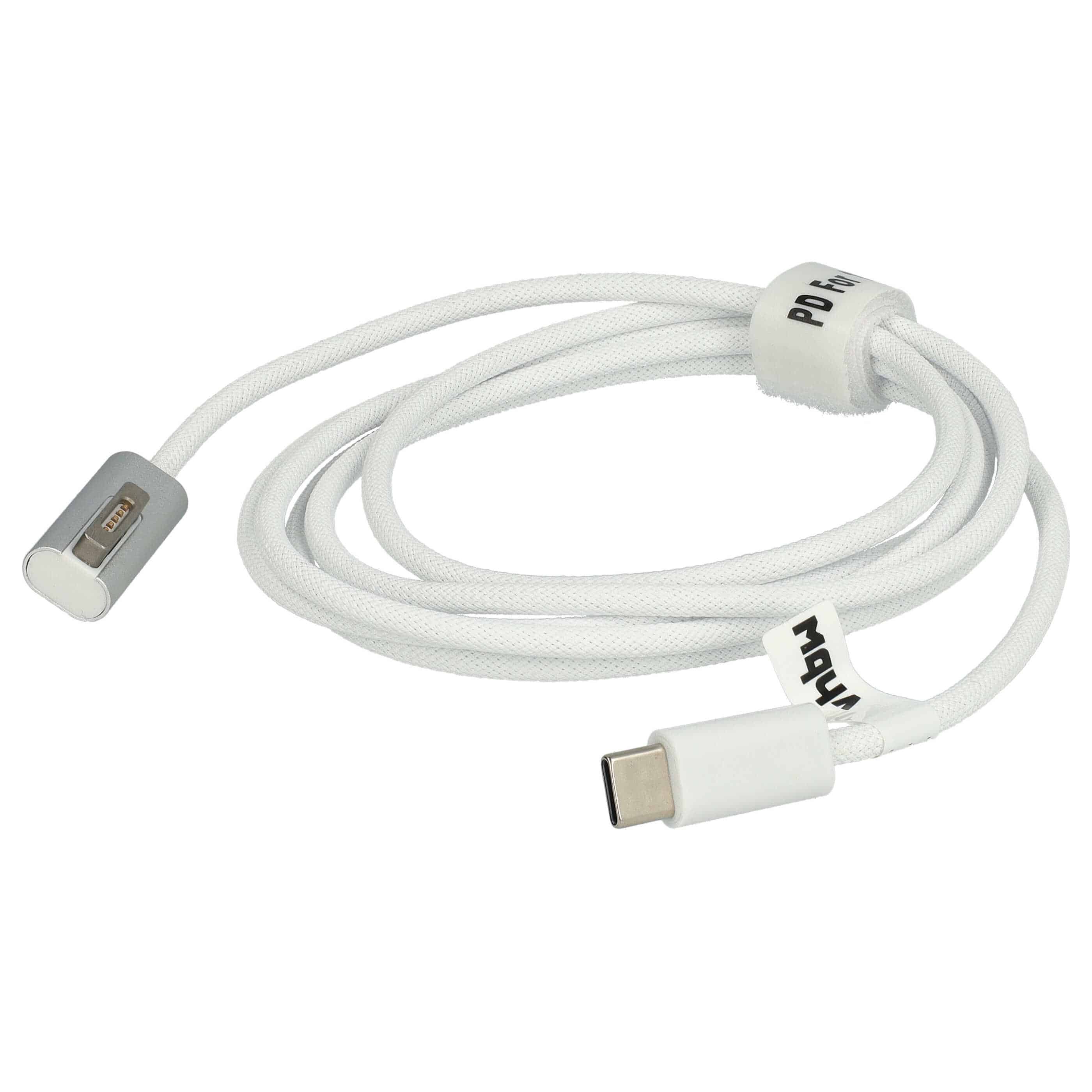Cable - Adaptador USB tipo C a MagSafe 2 para notebook Apple MacBook Air - 100 W, nailon