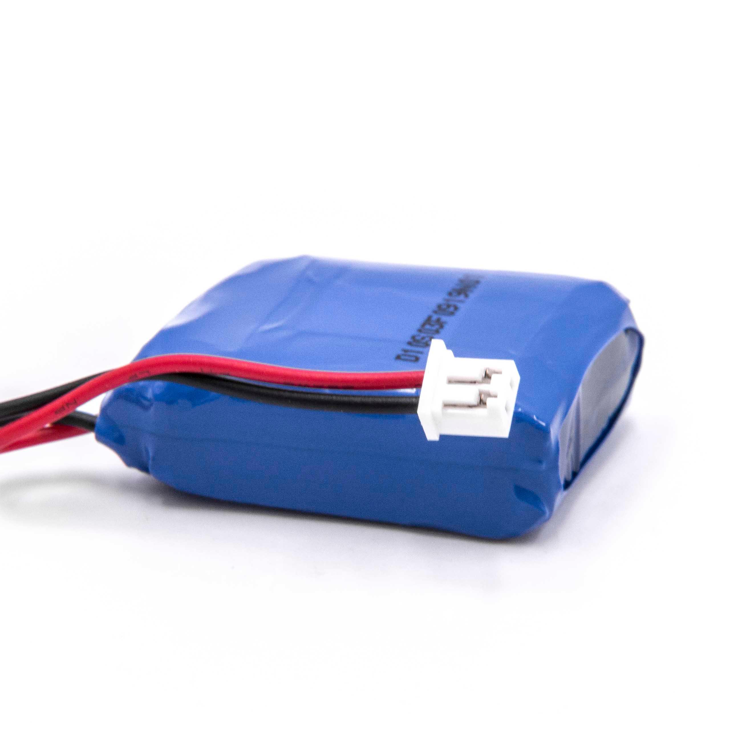 Batterie remplace Dogtra BP74RS pour collier de dressage de chien - 300mAh 7,4V Li-polymère
