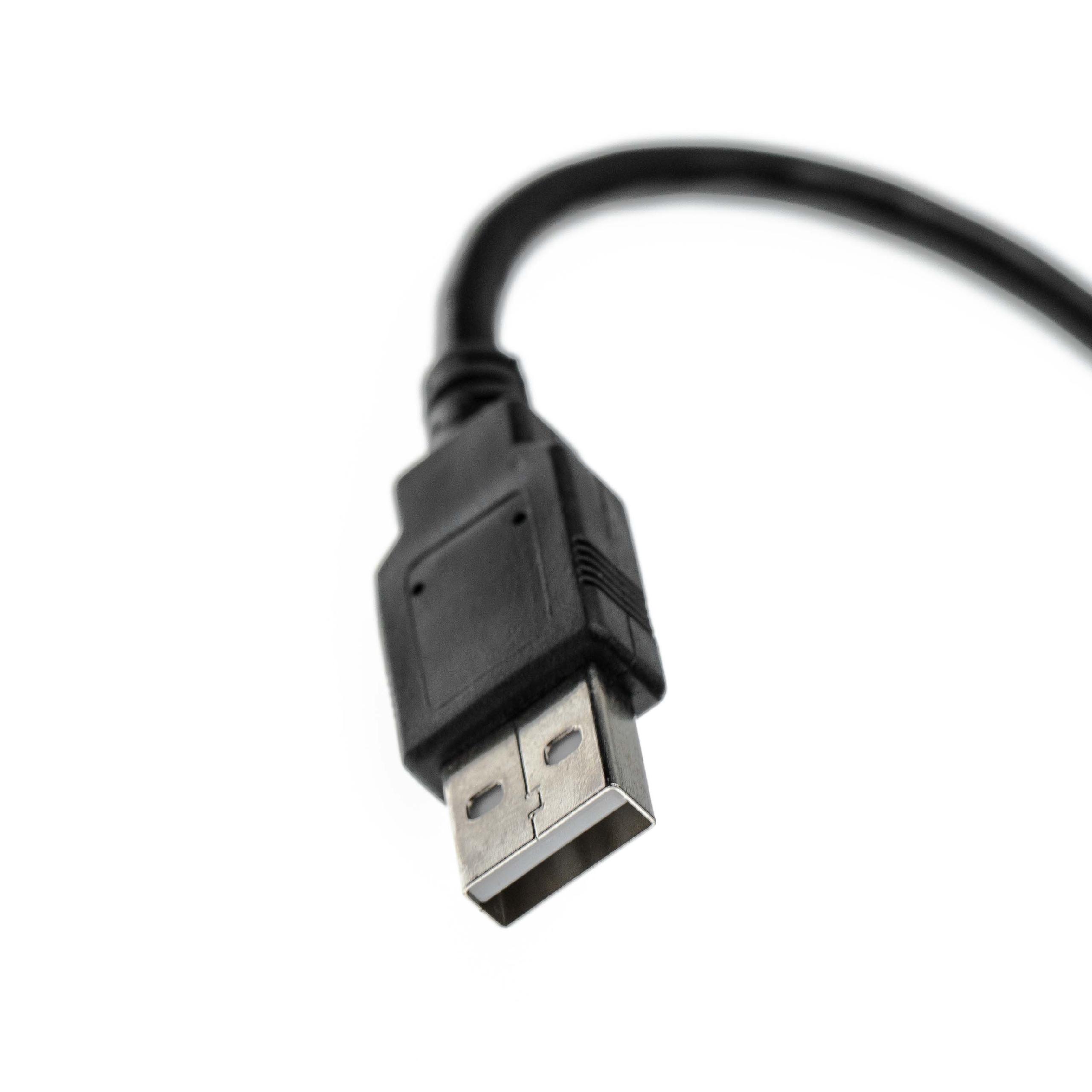vhbw Adapterkabel Auto, Fahrzeug - 4 Pin Autoradio Buchse auf USB A Stecker 
