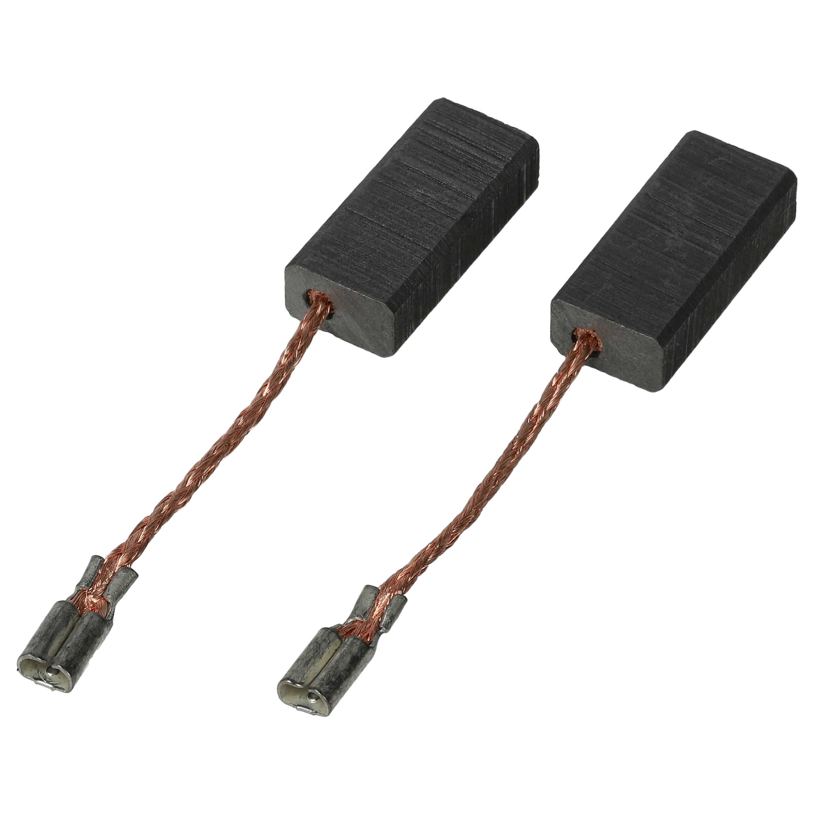 2x Spazzola carbone come Bosch 1607014145 per lavatrici, utensili - 5 x 8 x 17,5mm