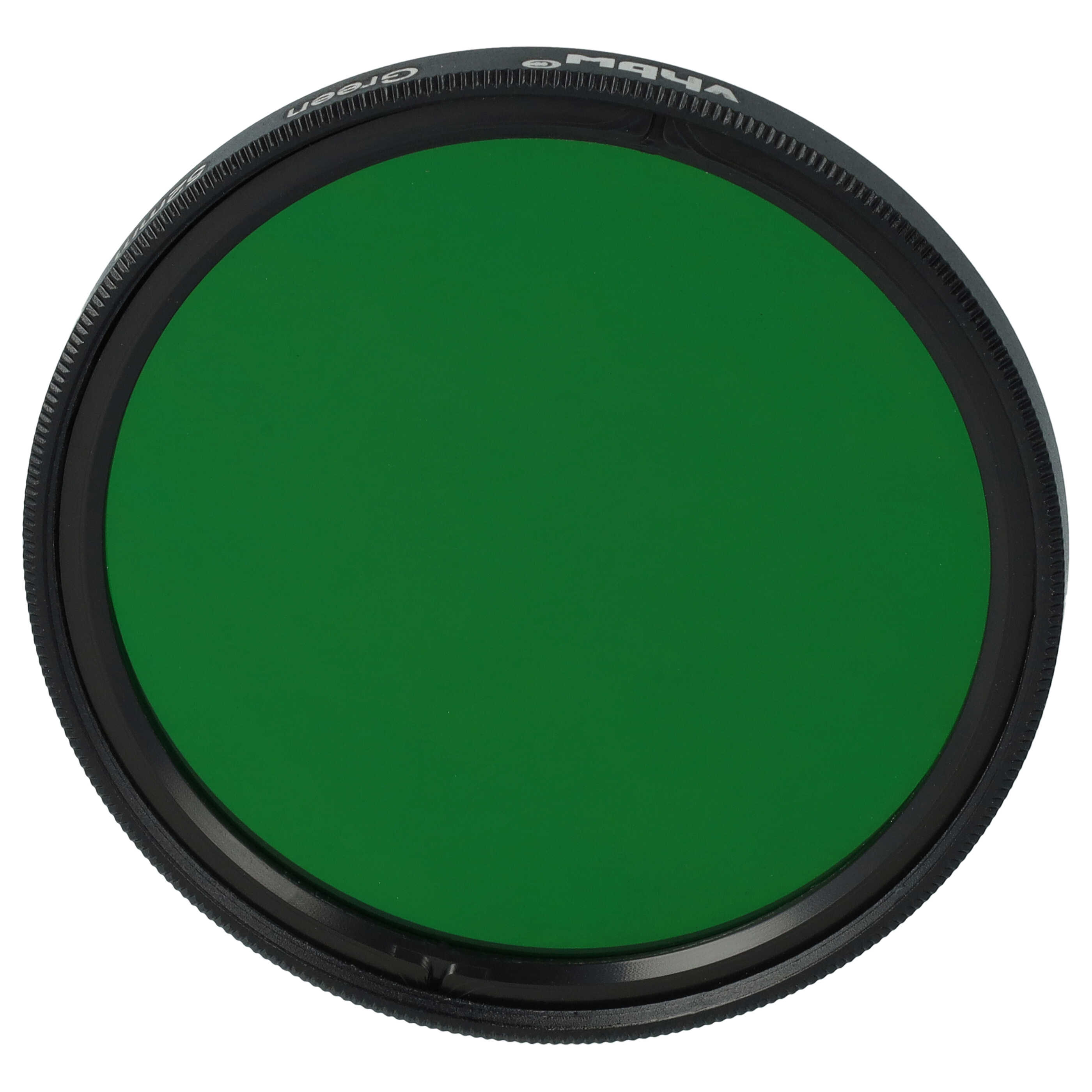 Filtre de couleur vert pour objectifs d'appareils photo de 52 mm - Filtre vert