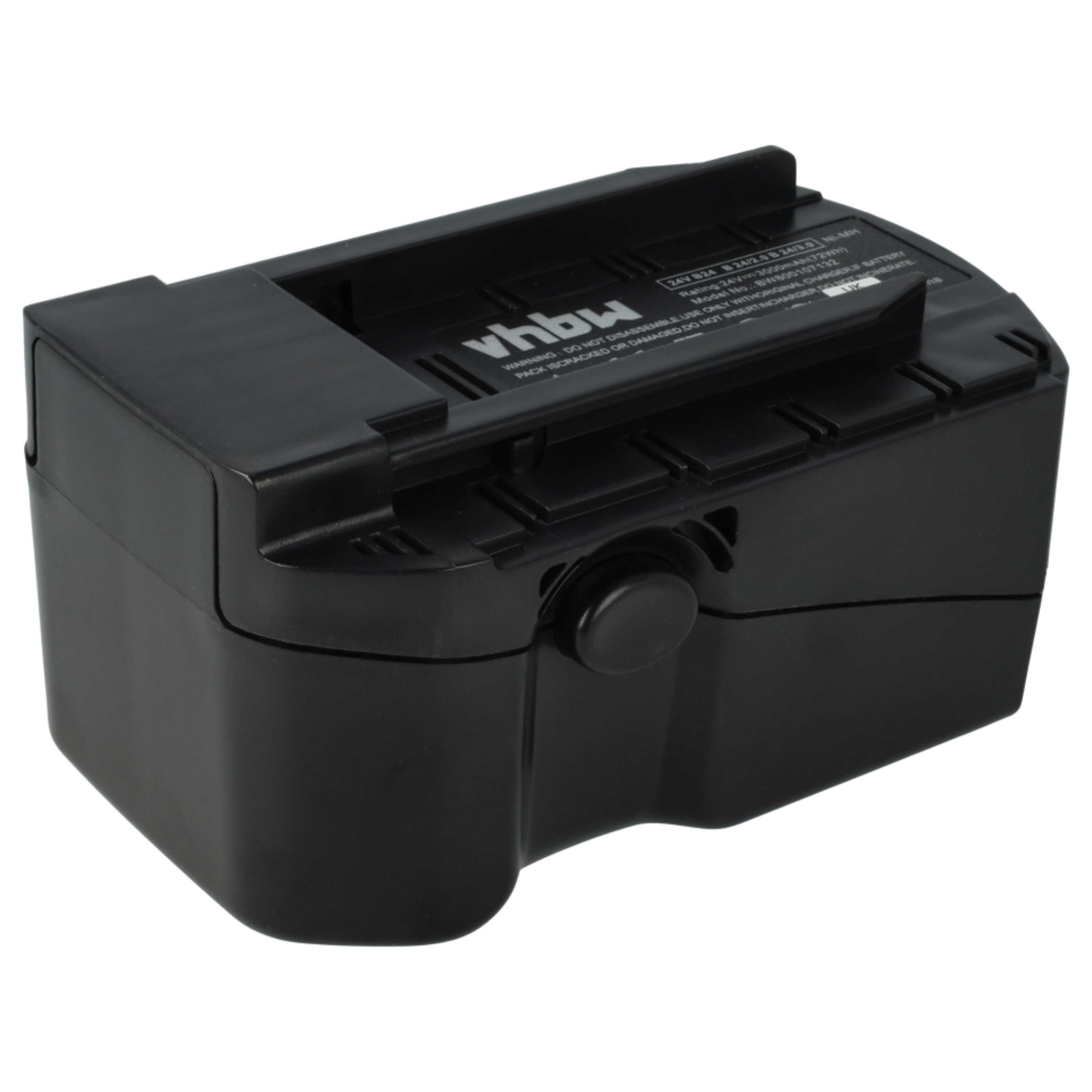 3x Battery replaces Hilti B24, B 24/3.0, B 24/2.0 Electric Power Tool - 3000 mAh, 24 V, NiMH