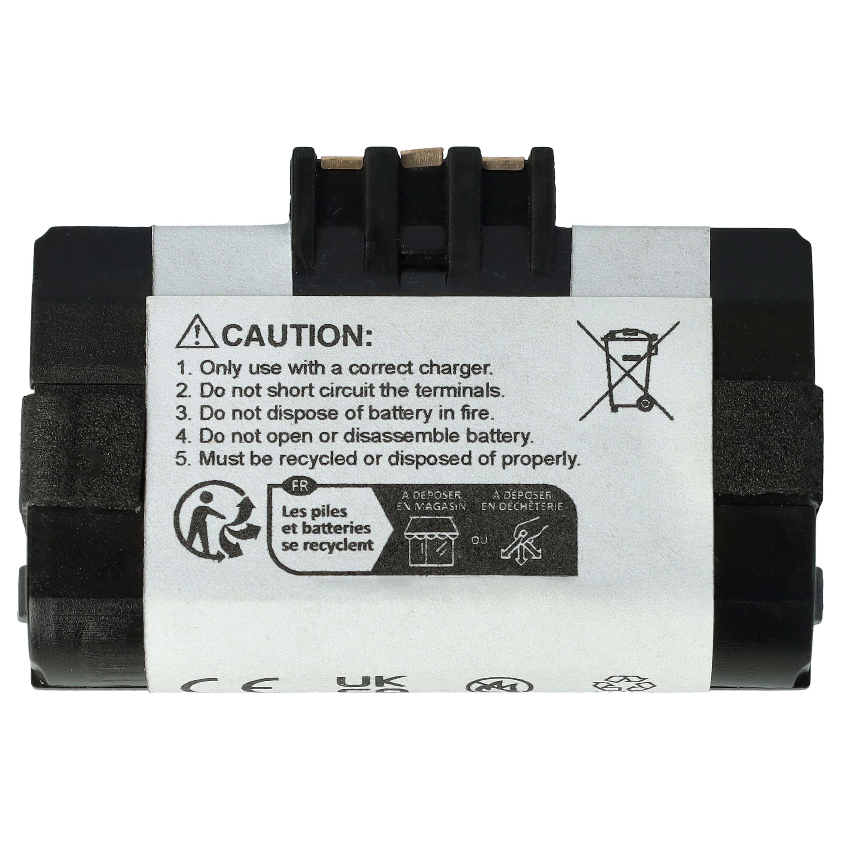 Batería reemplaza BMW 2 447 710 - 01, 84102447710 para unidad control telemático BMW - 330 mAh 8 V NiCd