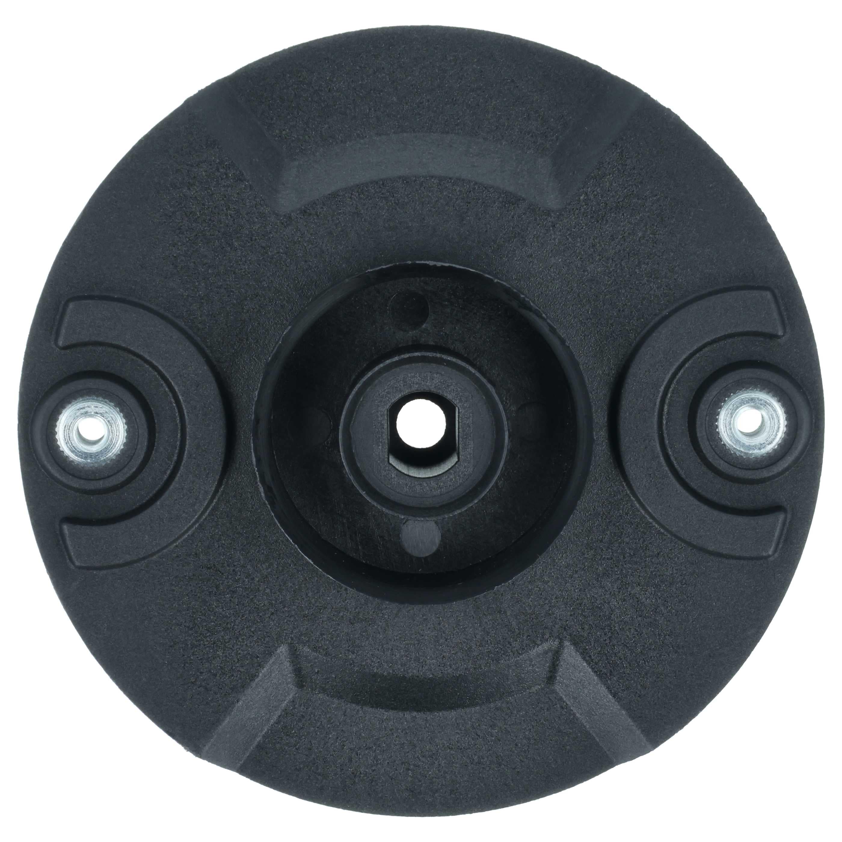 vhbw 3 Part Accessory Set for Mr.Gardener Mower etc. - Black Silver