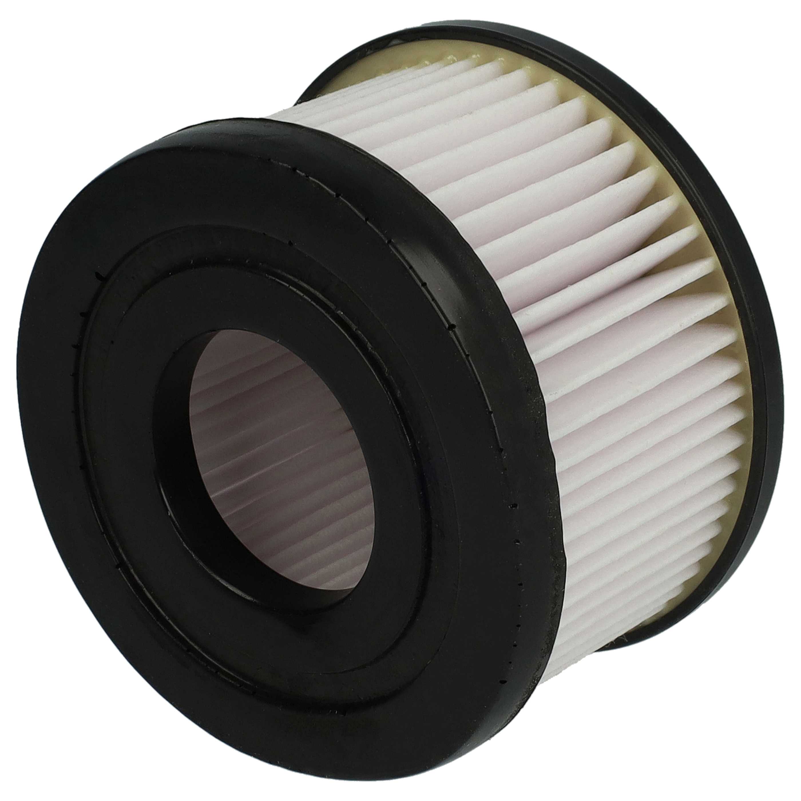 3x cartridge filter replaces Rowenta ZR009004, 3221614007446 for Rowenta Vacuum Cleaner, black / white