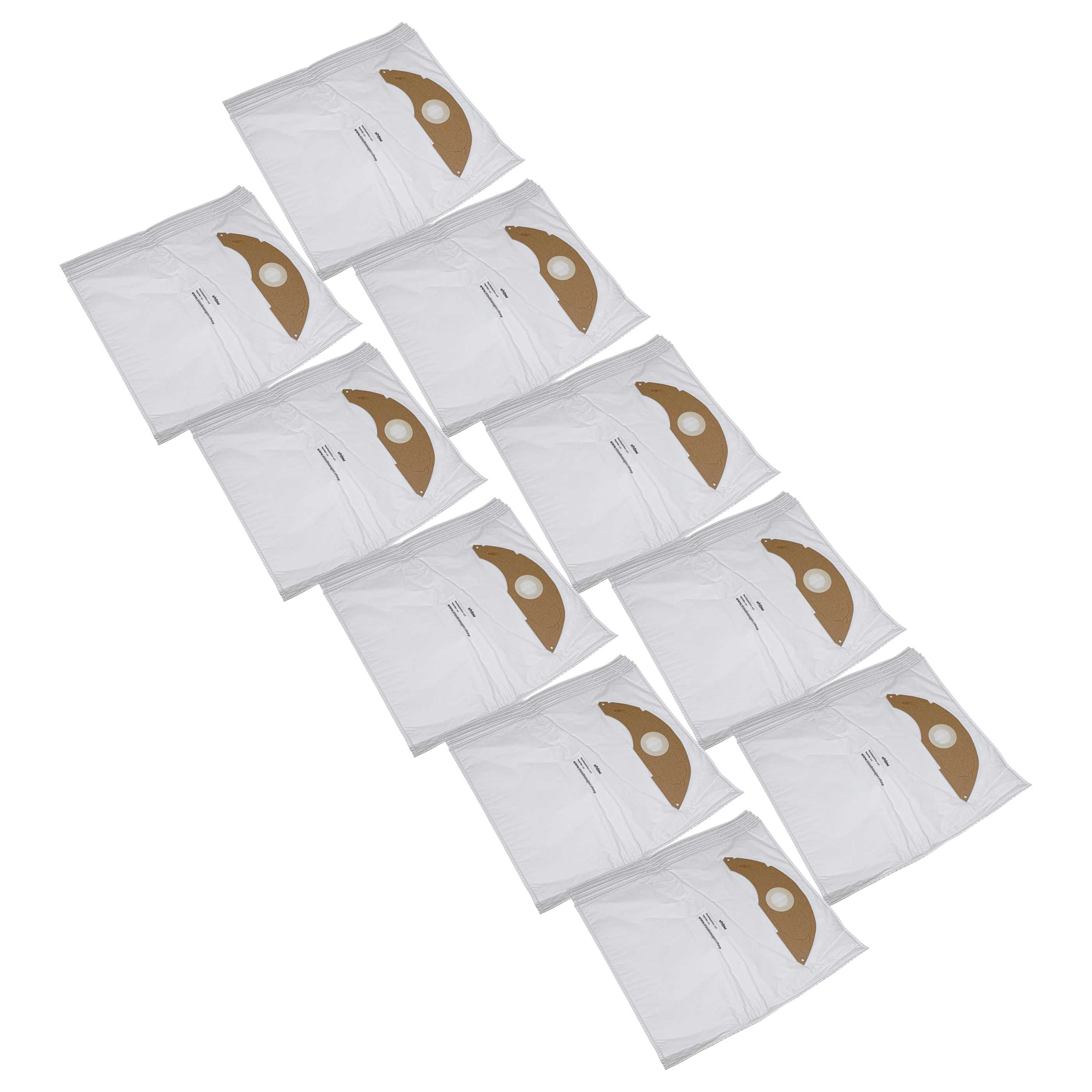 50x Sac remplace Kärcher 2.889-217.0 pour aspirateur Kärcher - microfibre non tissée