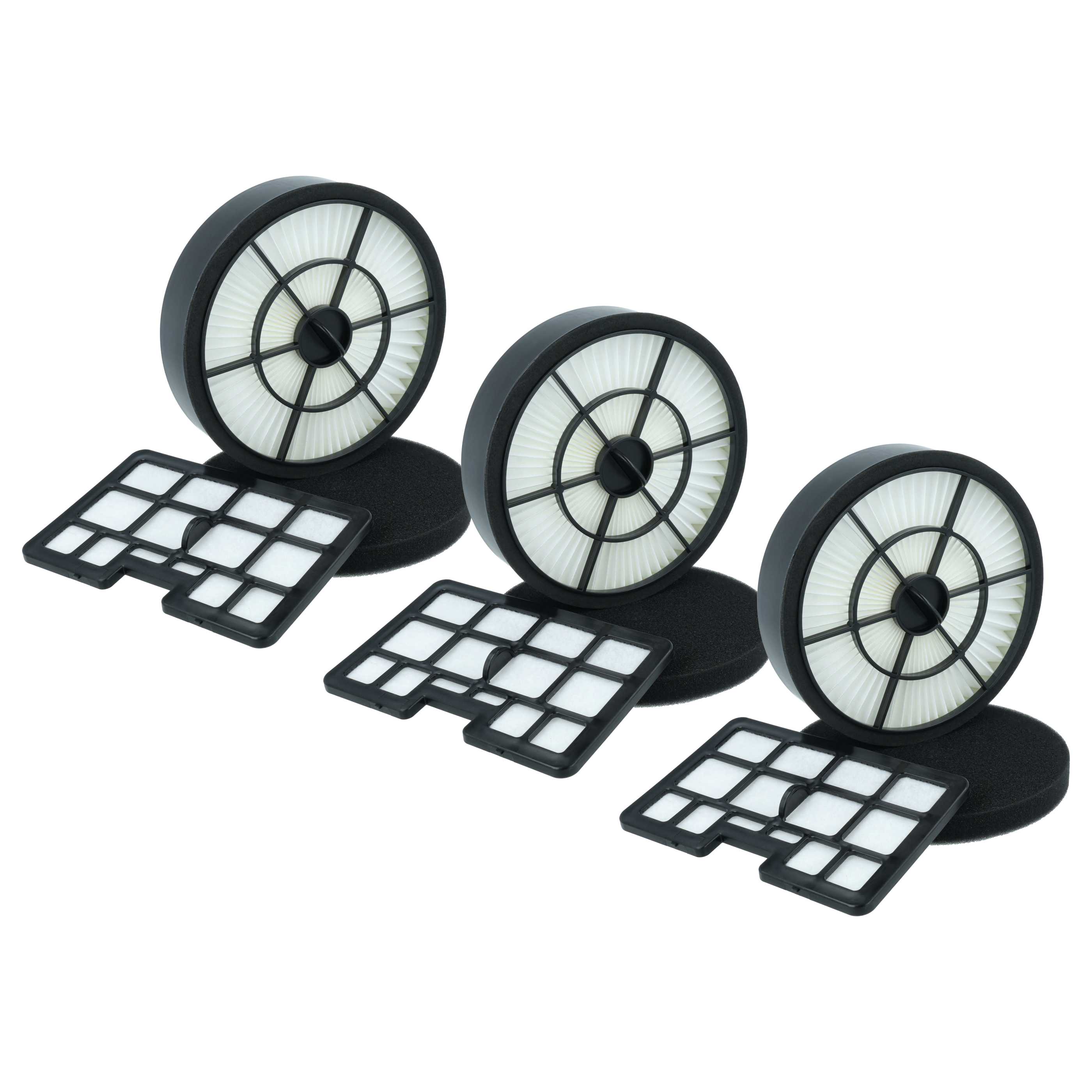 3x Set di filtri sostituisce Hanseatic 15705486, 551793, 422064 per aspirapolvere Hanseatic