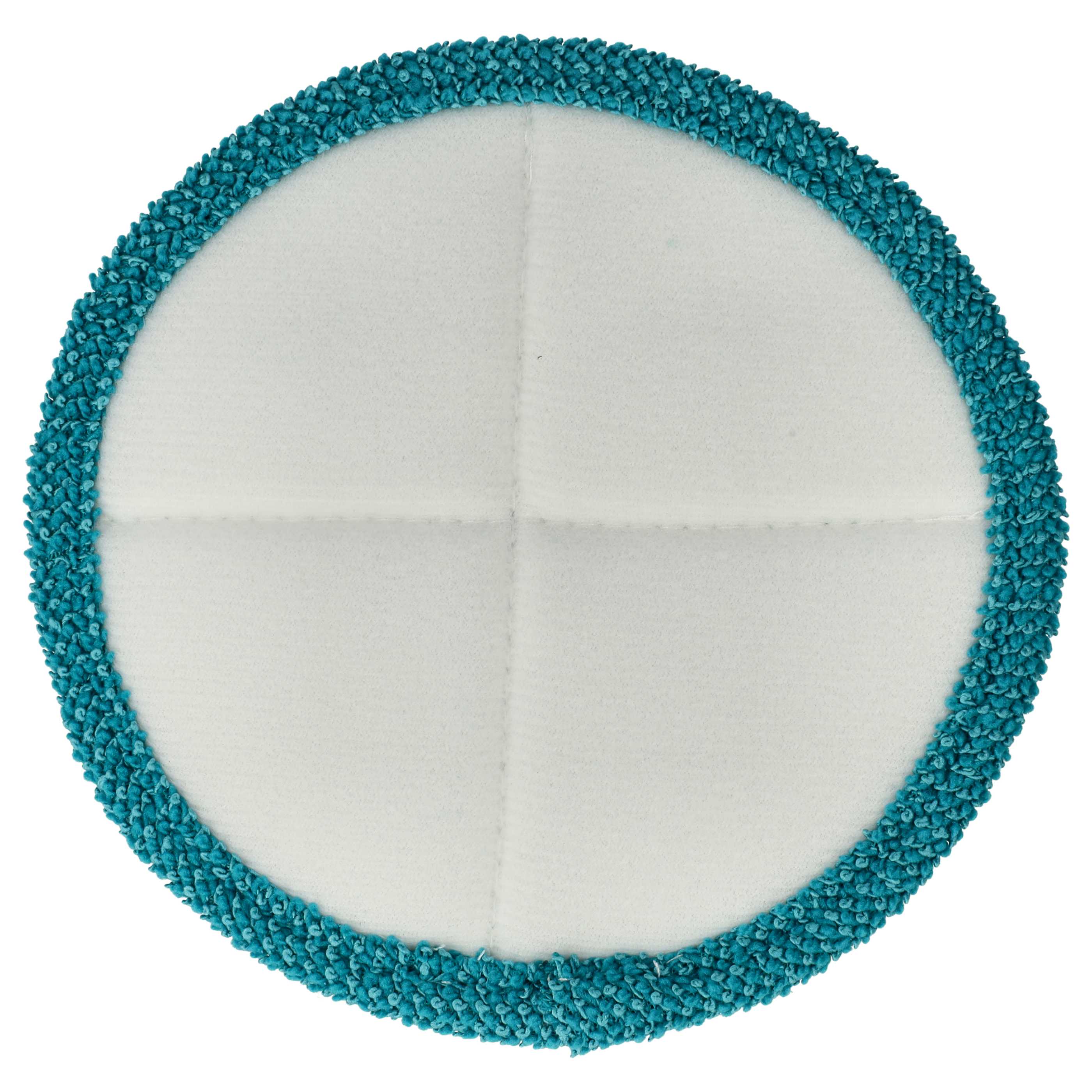 4x Lingette remplace CleanMaxx 08934 pour balais serpillère Clean Maxx - polyester / polyamide, turquoise