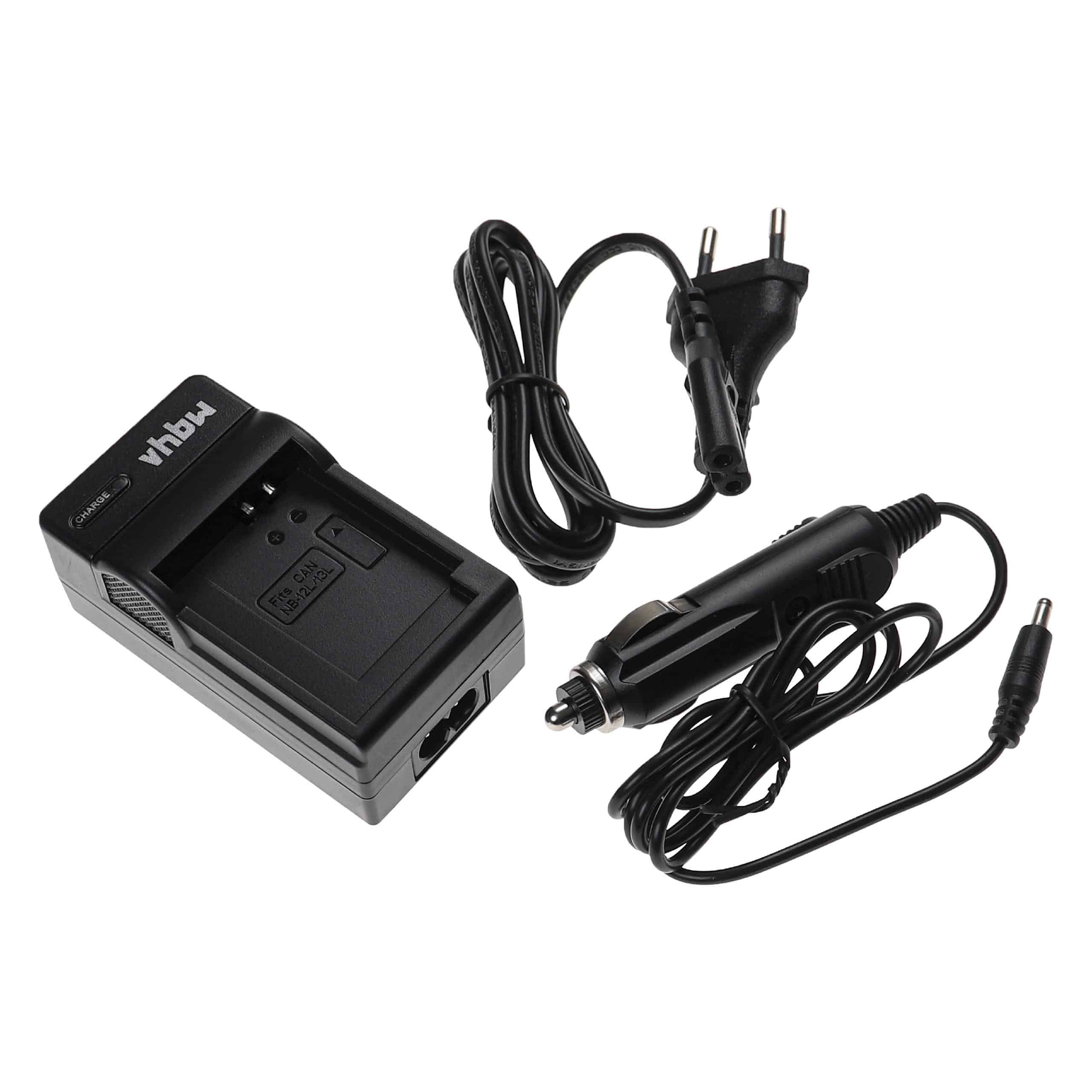 Battery Charger replaces Canon CB-2LHE suitable for Canon NB-12L Camera etc. 