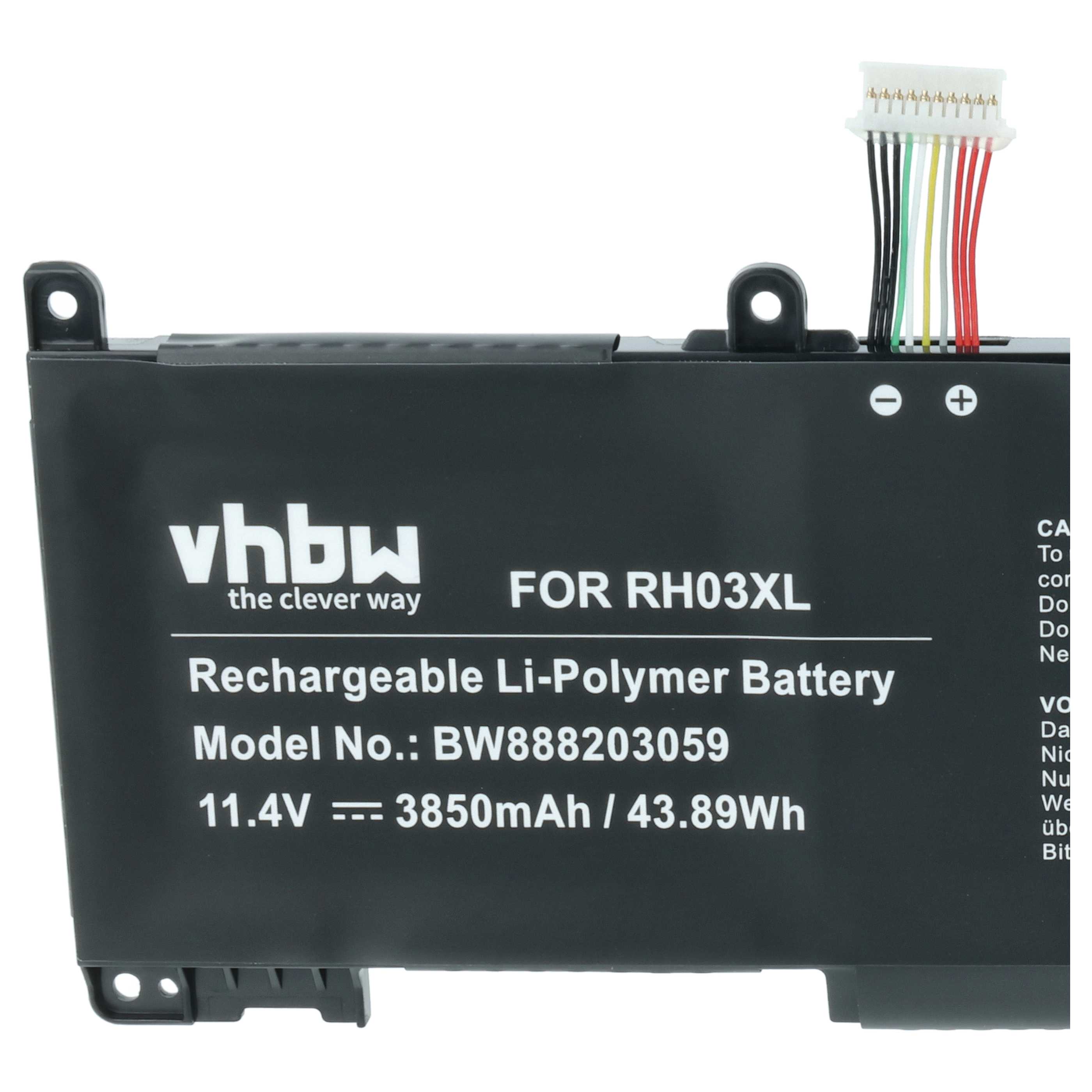 Akumulator do laptopa zamiennik HP M01524-AC1, M01524-171, HSTNN-OB1T, HSTNN-IB9P - 3850 mAh 11,4 V LiPo