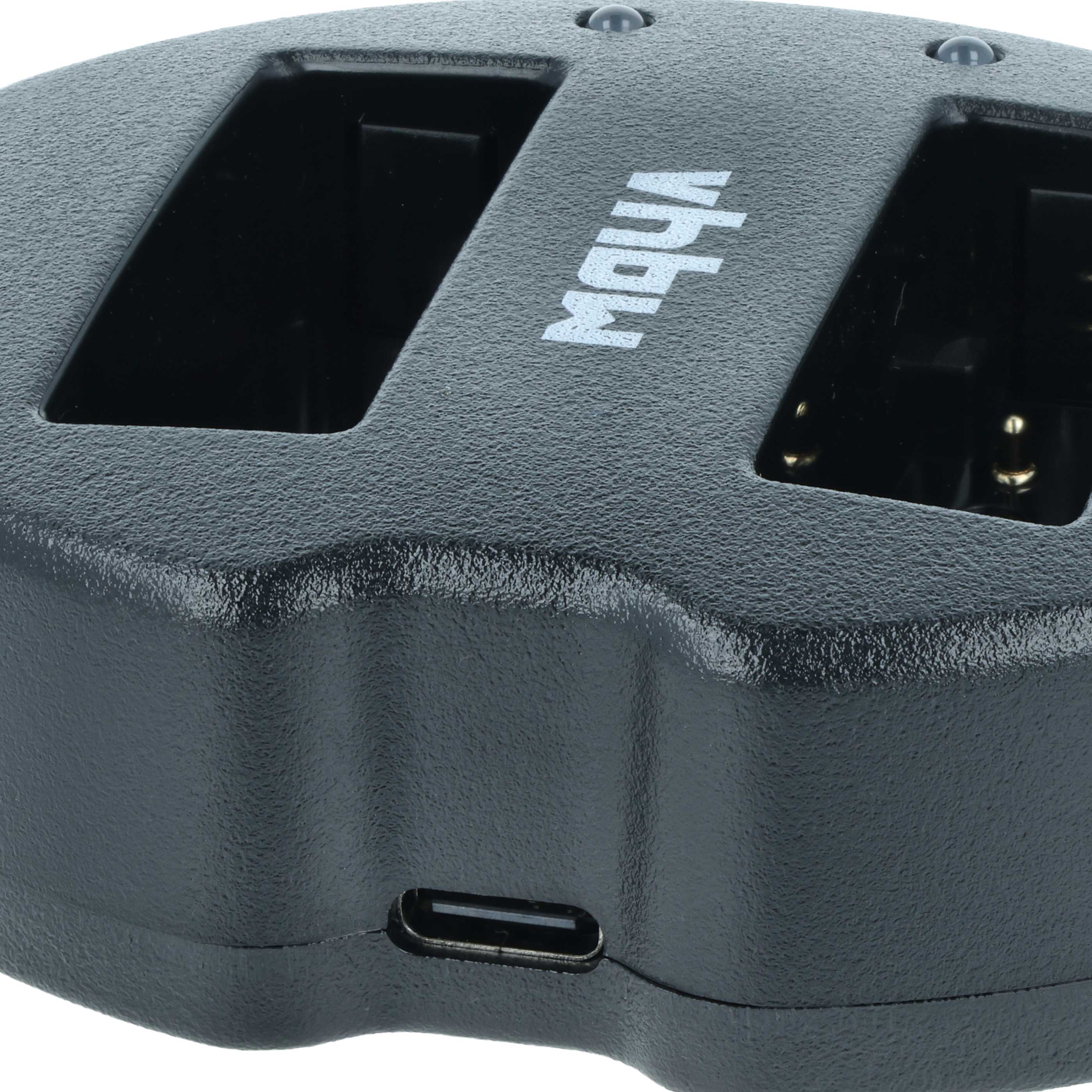 Battery Charger USB-C + Cable USB-C replaces Fuji Fujifilm NP-140 for Fujifilm Digital Camera etc.