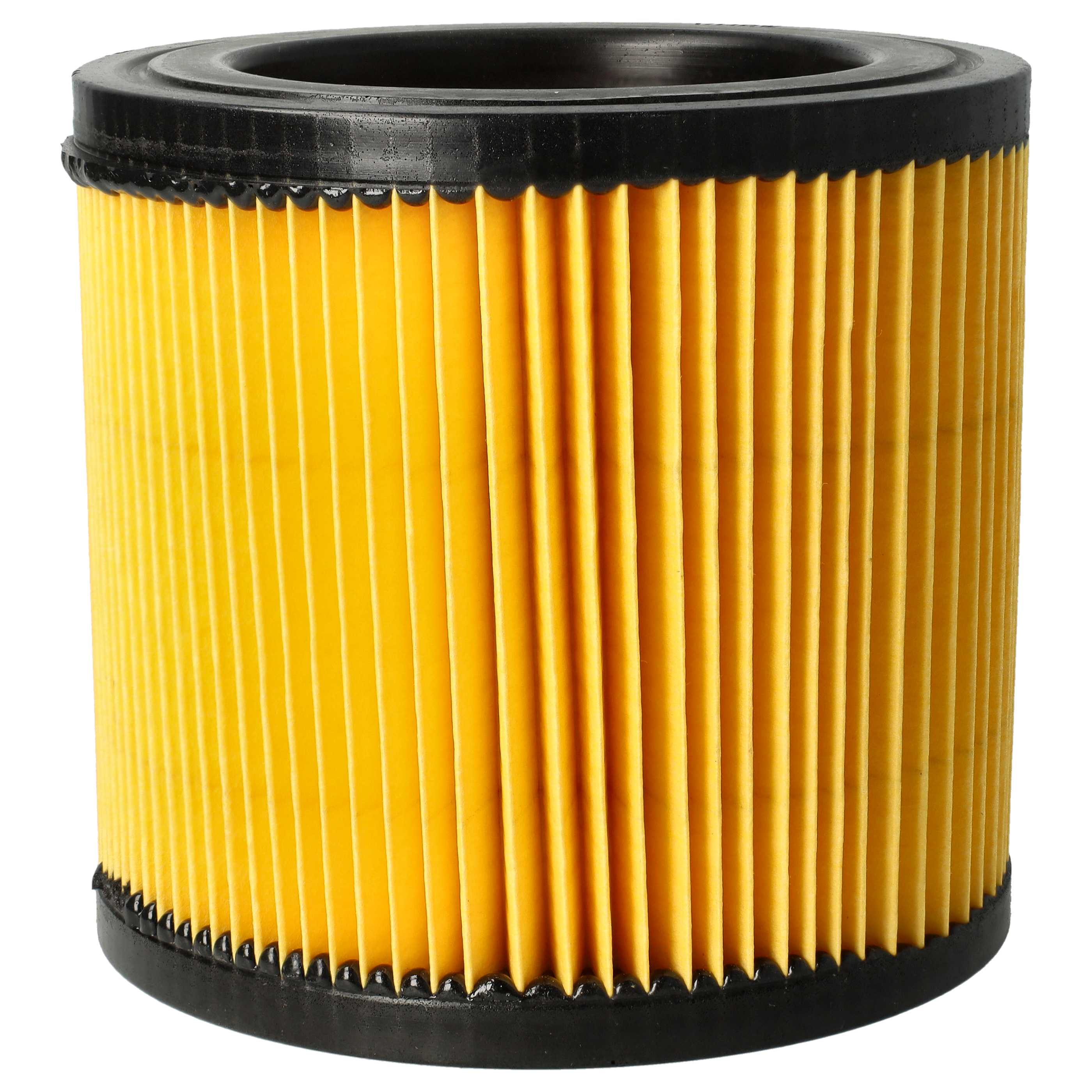 2x Filtercartridge filter replaces Topcraft K704F, K707F, R 693 for Topcraft Vacuum Cleaner, orange
