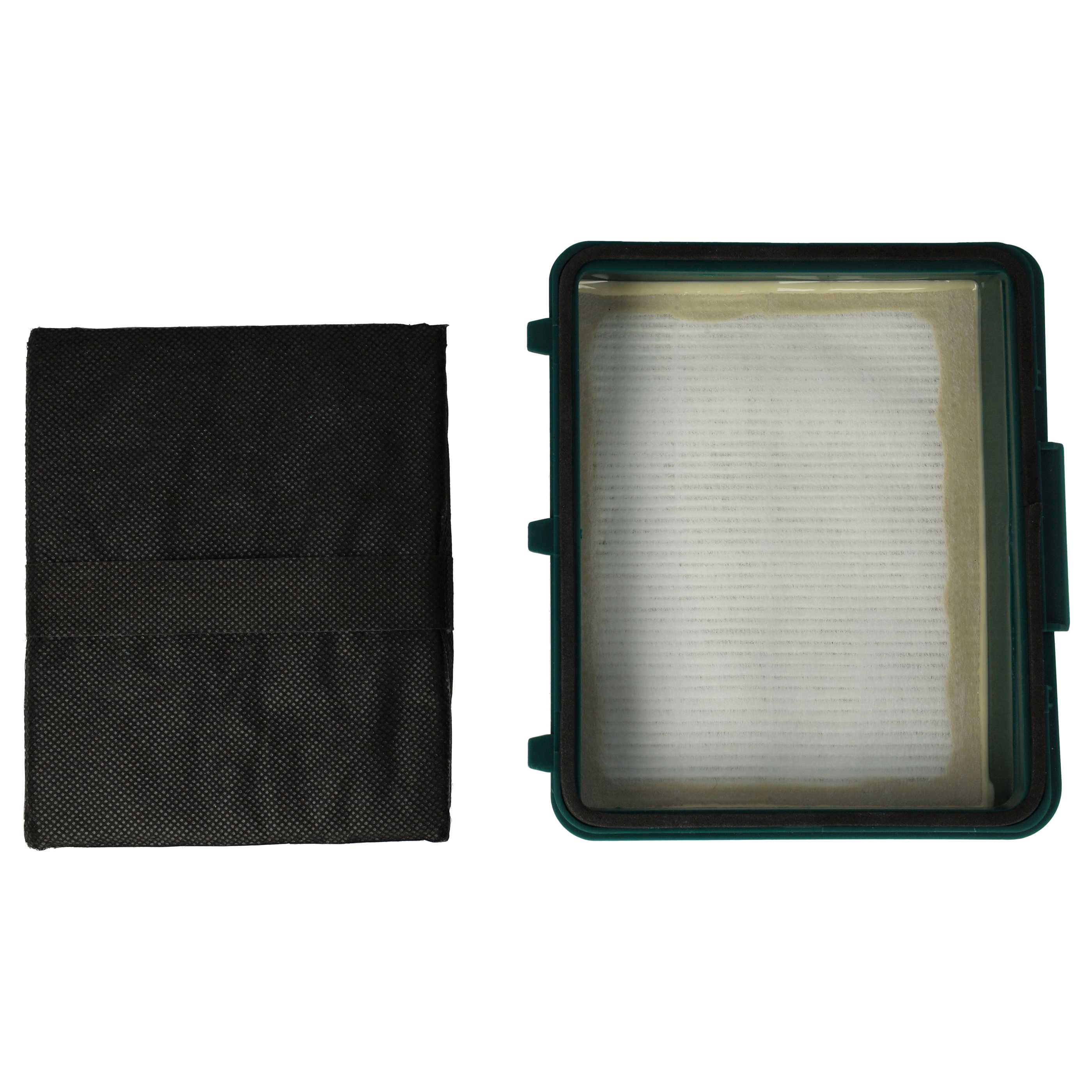 Filtro para aspiradora Vorwerk Tiger 251, 252 - filtro Hepa verde