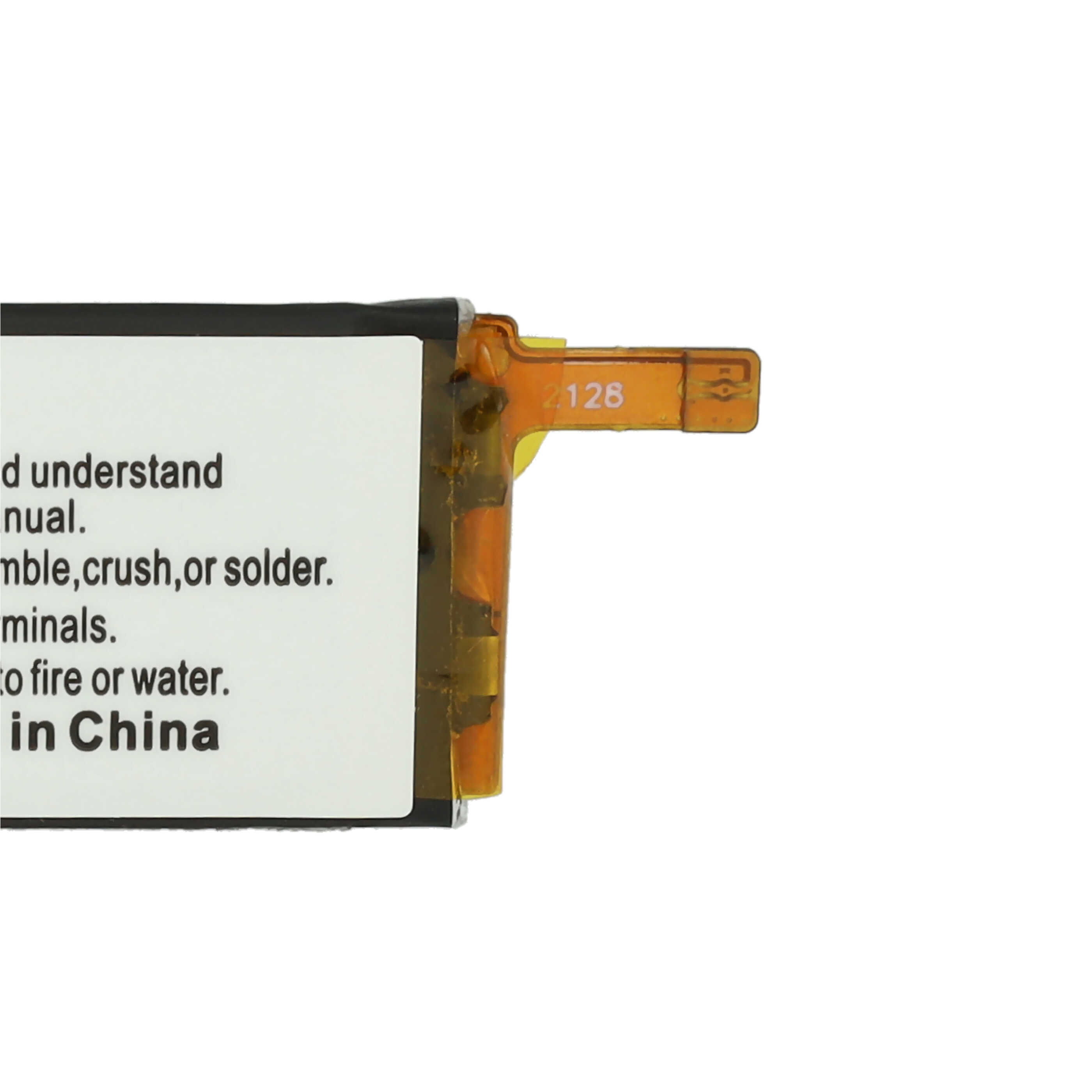 Smartwatch Battery replaces Fitbit R-41021555, 261827 - 150 mAh 3.85 V Li-polymer + Tools