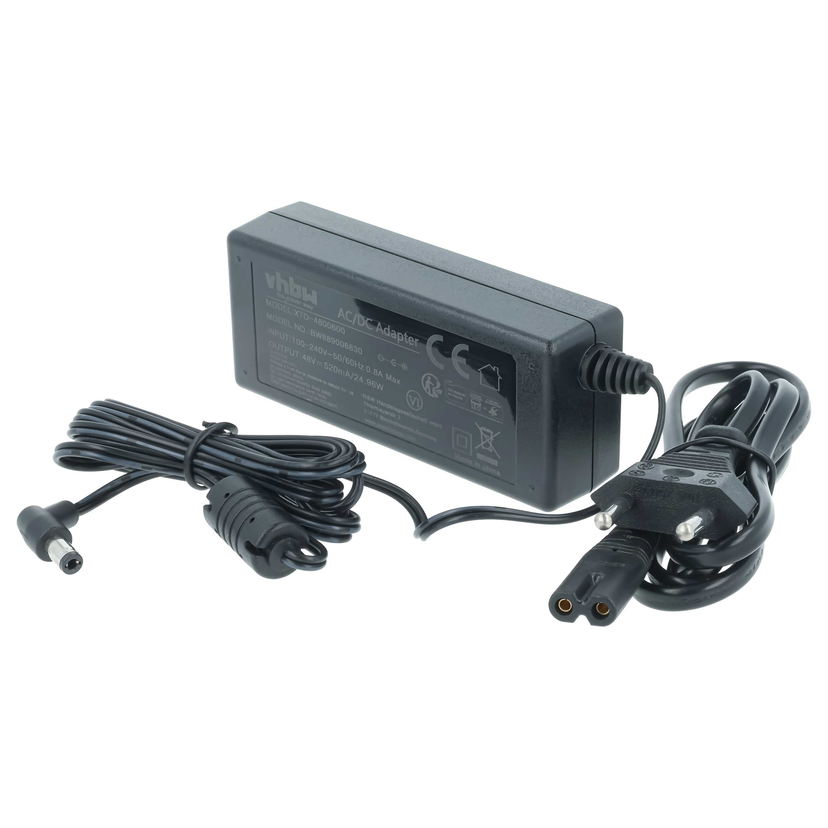 Bloc d'alimentation remplace Polycom 2200-49760-122 pour téléphone fixe Polycom - 277 cm
