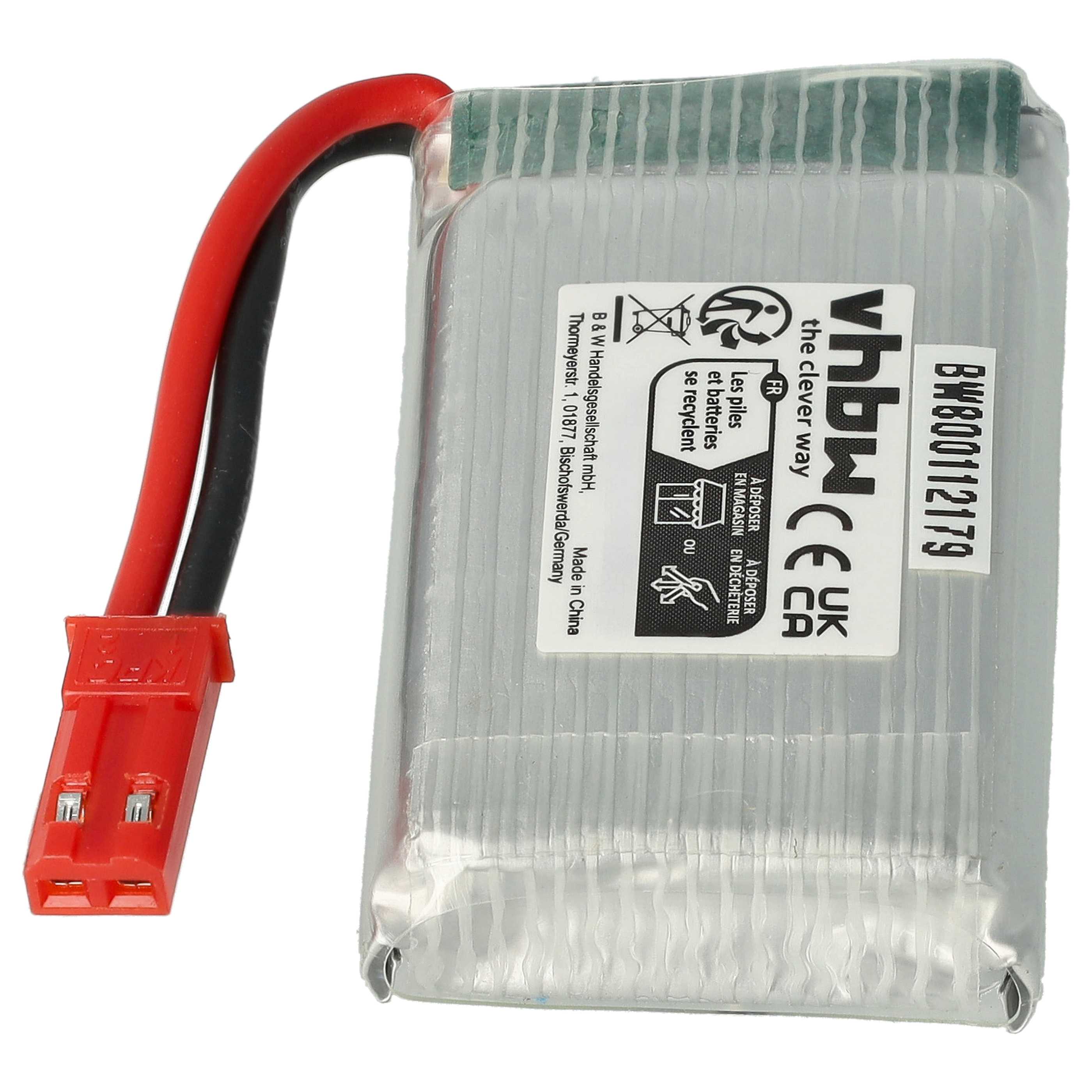 Model Making Device Battery Replacement for Revell 23951 - 700 mAh 3.7 V Li-polymer, Mini JST-Plug