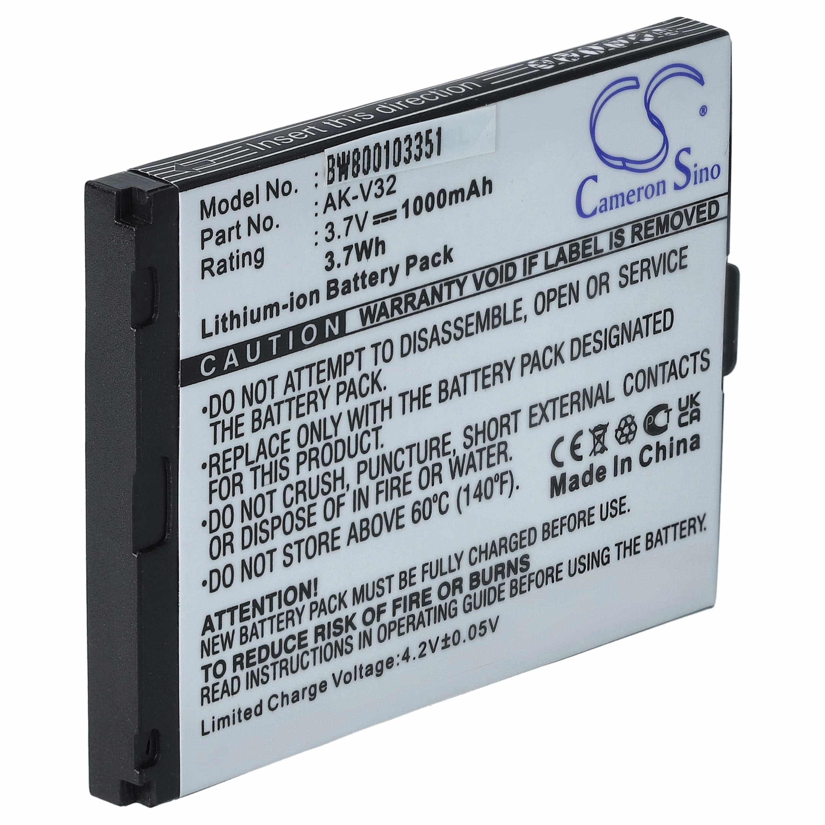 Akumulator do telefonu smartfona zamiennik Emporia AK-V32 - 1000 mAh 3,7 V Li-Ion