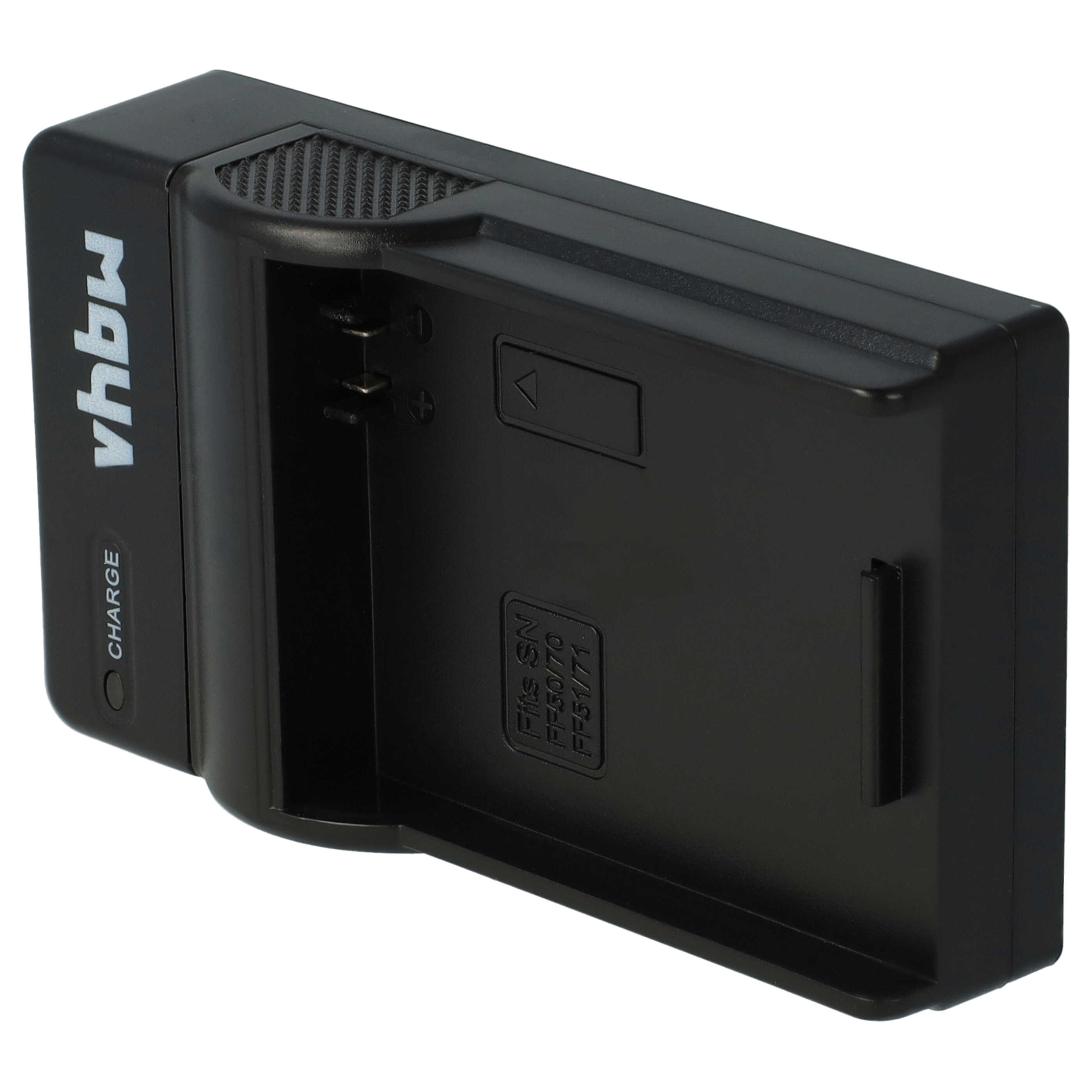 Akku Ladegerät passend für Sony NP-FF50 Kamera u.a. - 0,5 A, 8,4 V