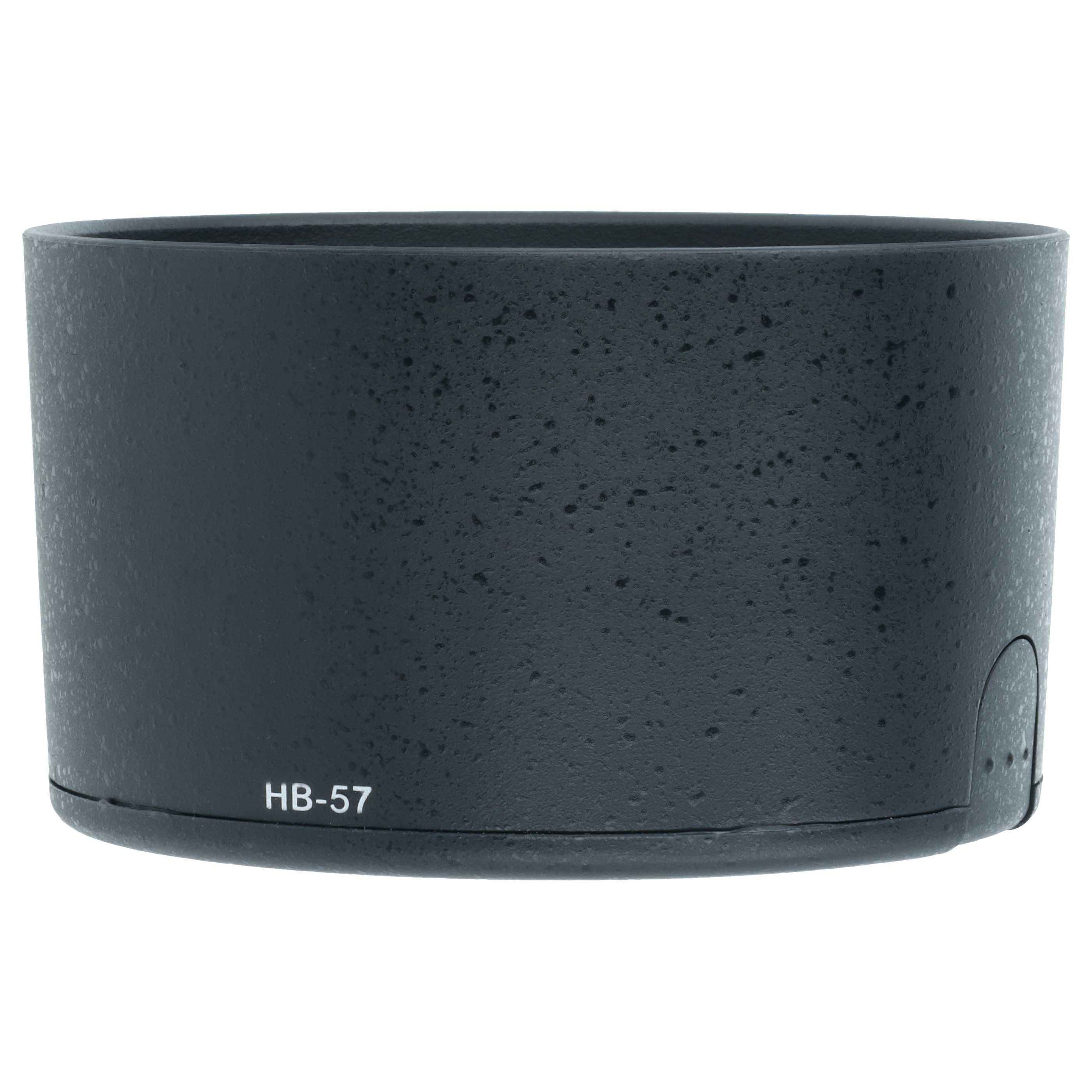 Lens Hood replaces Nikon HB57, HB-57 for Nikon Lens with 58 mm Diameter, plastic, black