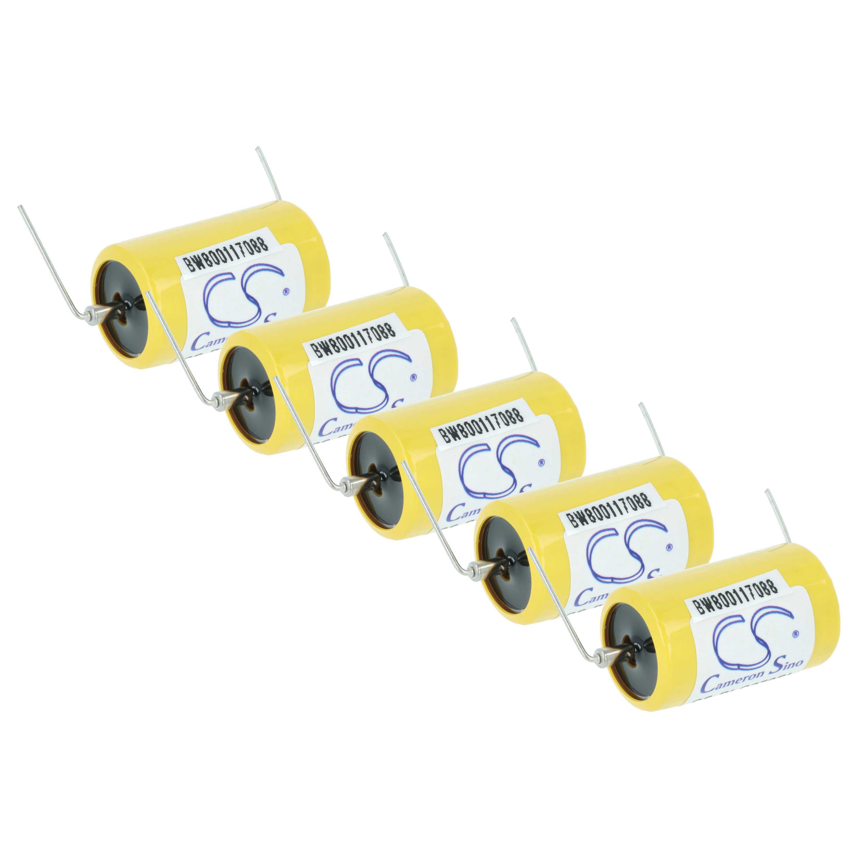 Universal 5x Battery replaces Maxell ER3 for various Devices - 1100 mAh 3.6 V Li-MnO2