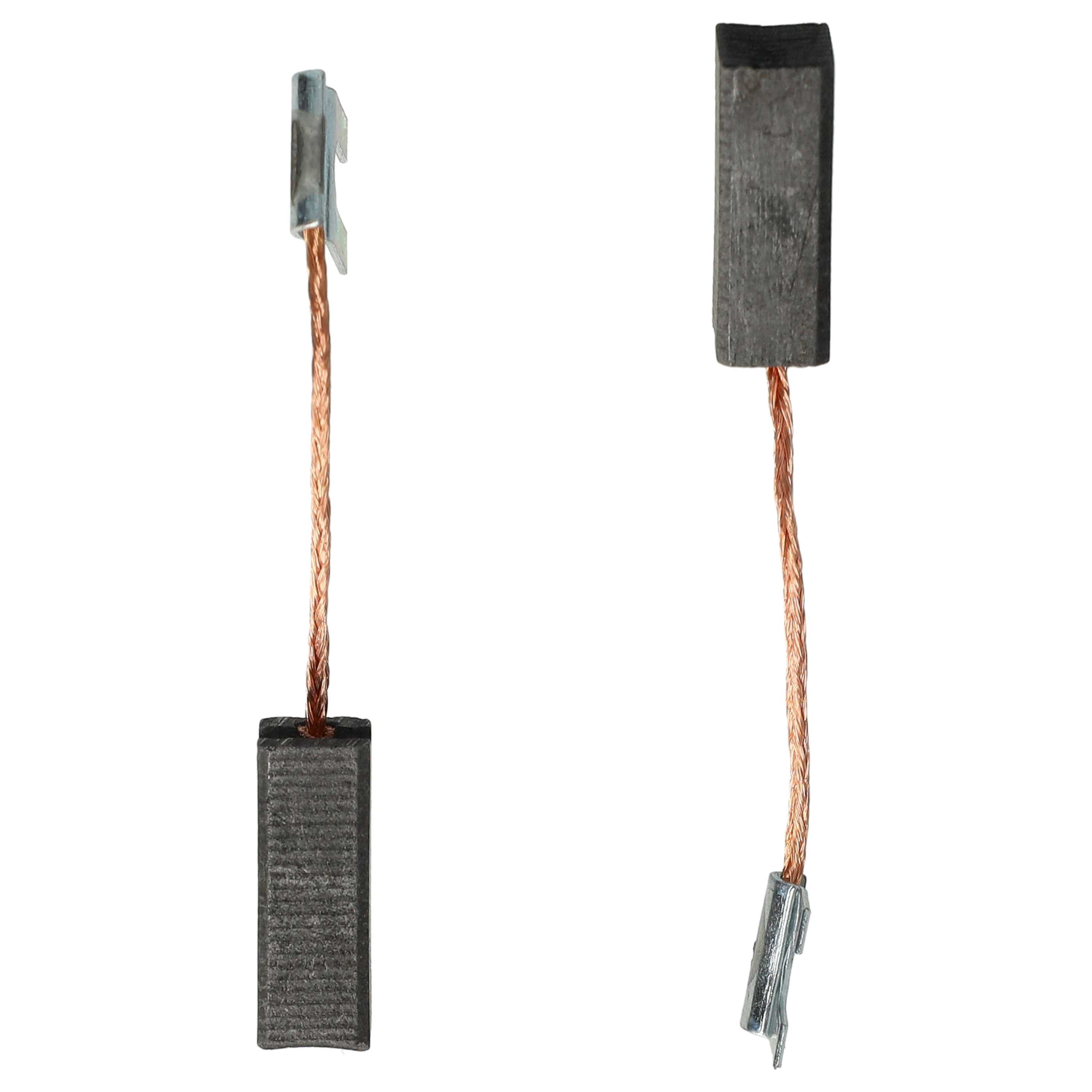 2x Balais de charbon pour outil électrique Eibenstock Automix 11502, Mxt 110 B - 6,35 x 10 x 17mm