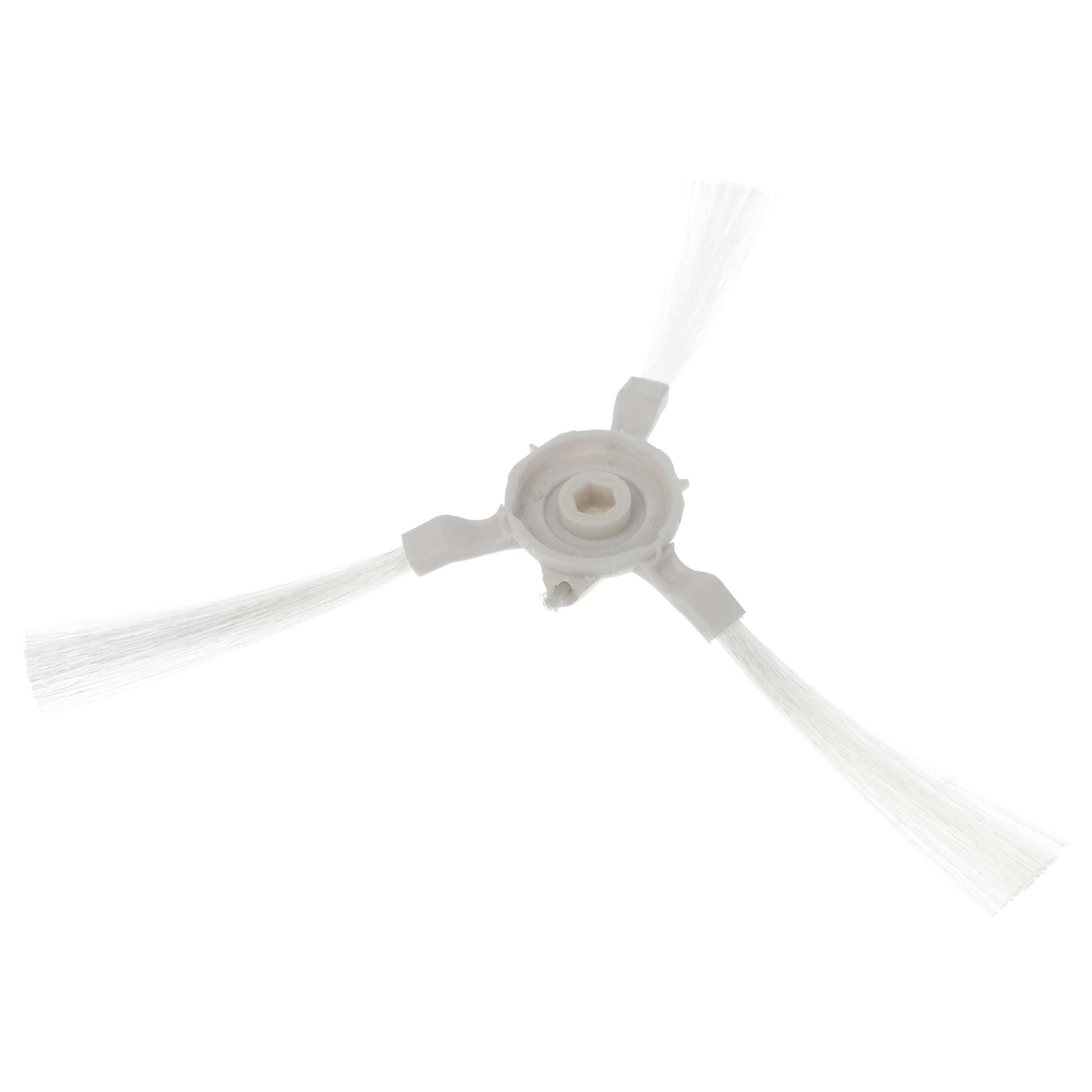 2x Side Brush suitable for 360 S6 Robot Vacuum Cleaner - 3-armed, white