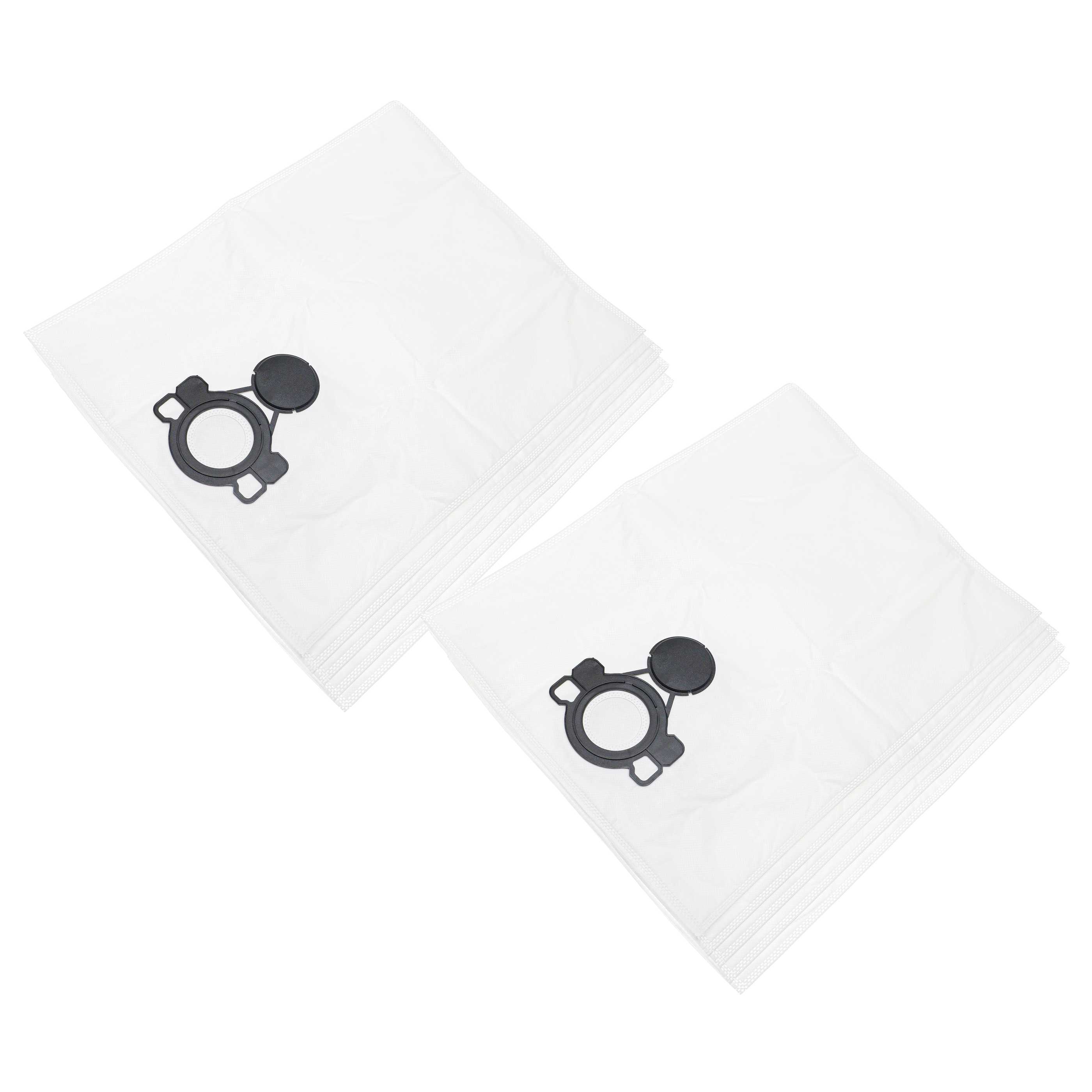10x bolsa aspiradora reemplaza Husqvarna 5949660-02 para Husqvarna - microfibra, tela no tejida, plástico