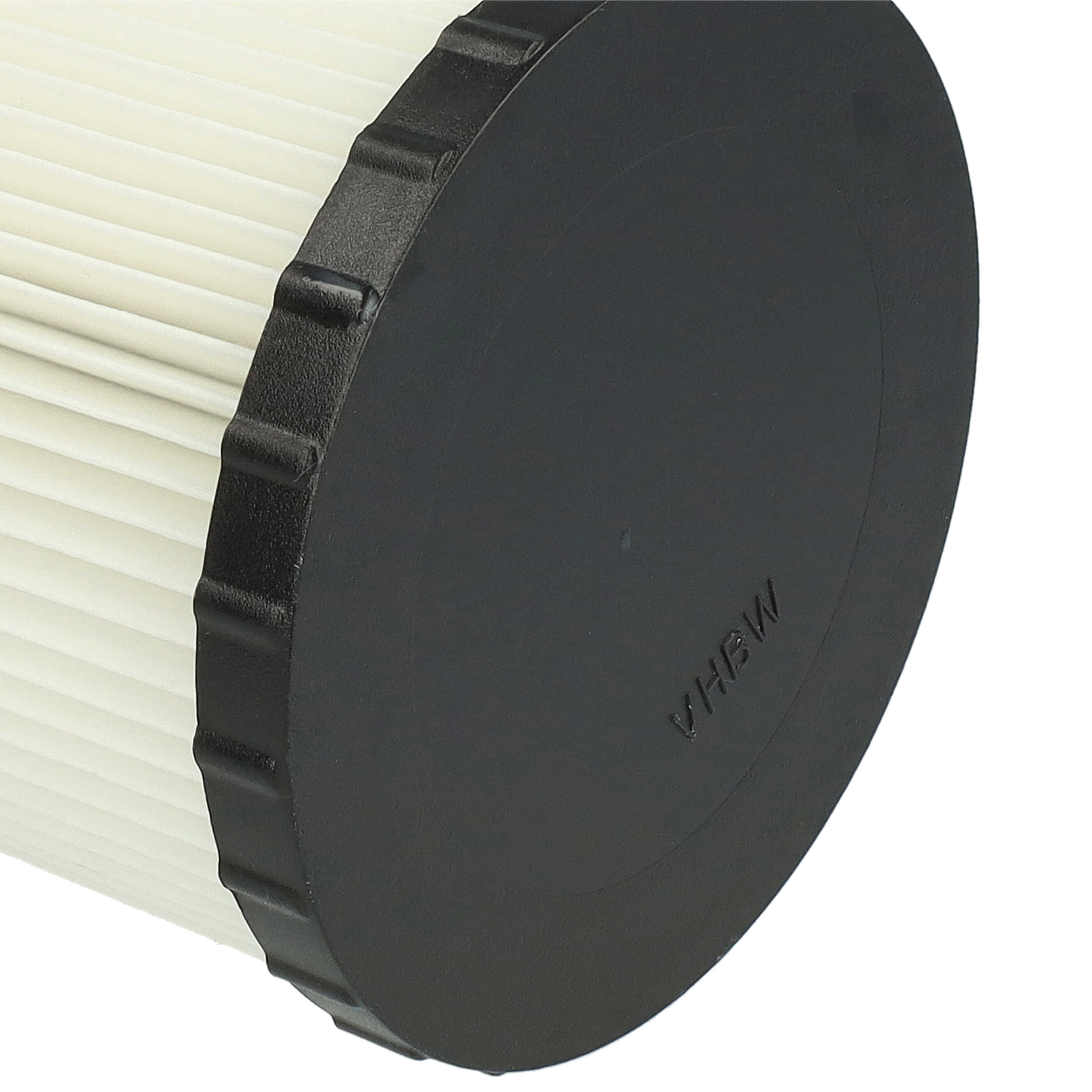 round filter replaces Dewalt DCV5801H, DCV5801H-XJ for Dewalt Vacuum Cleaner, black / white