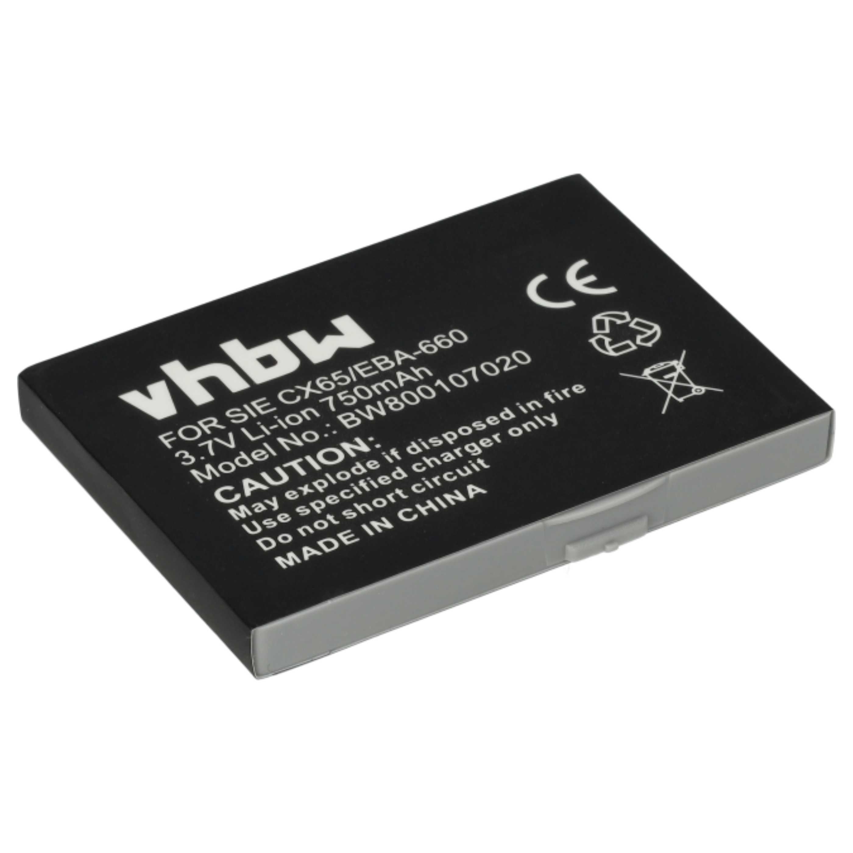 2x Akku für Siemens CX65 u.a. 750mAh