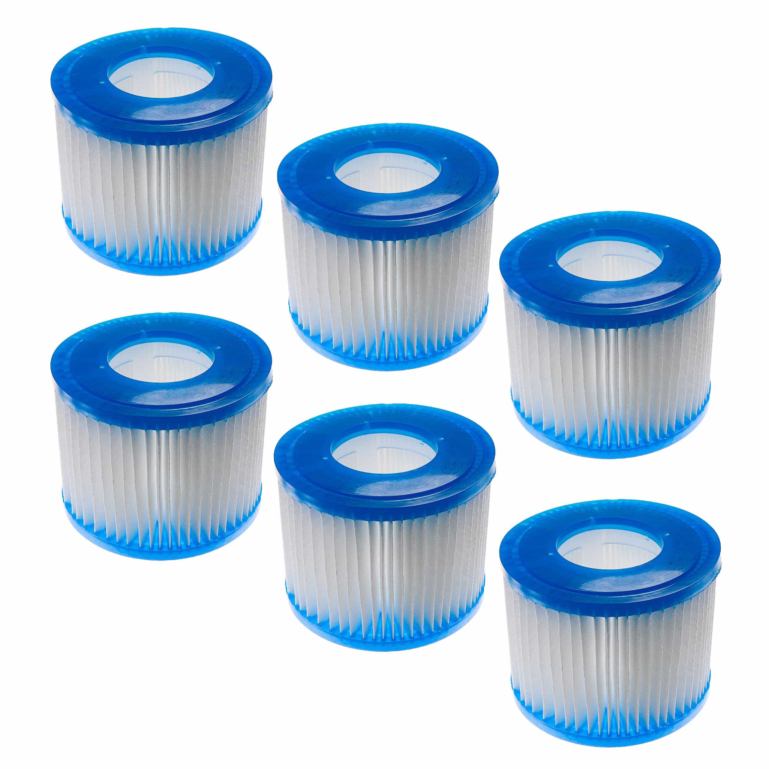 6x Pool Filter Type VI as Replacement for Bestway Typ VI, FD2134 - Filter Cartridge