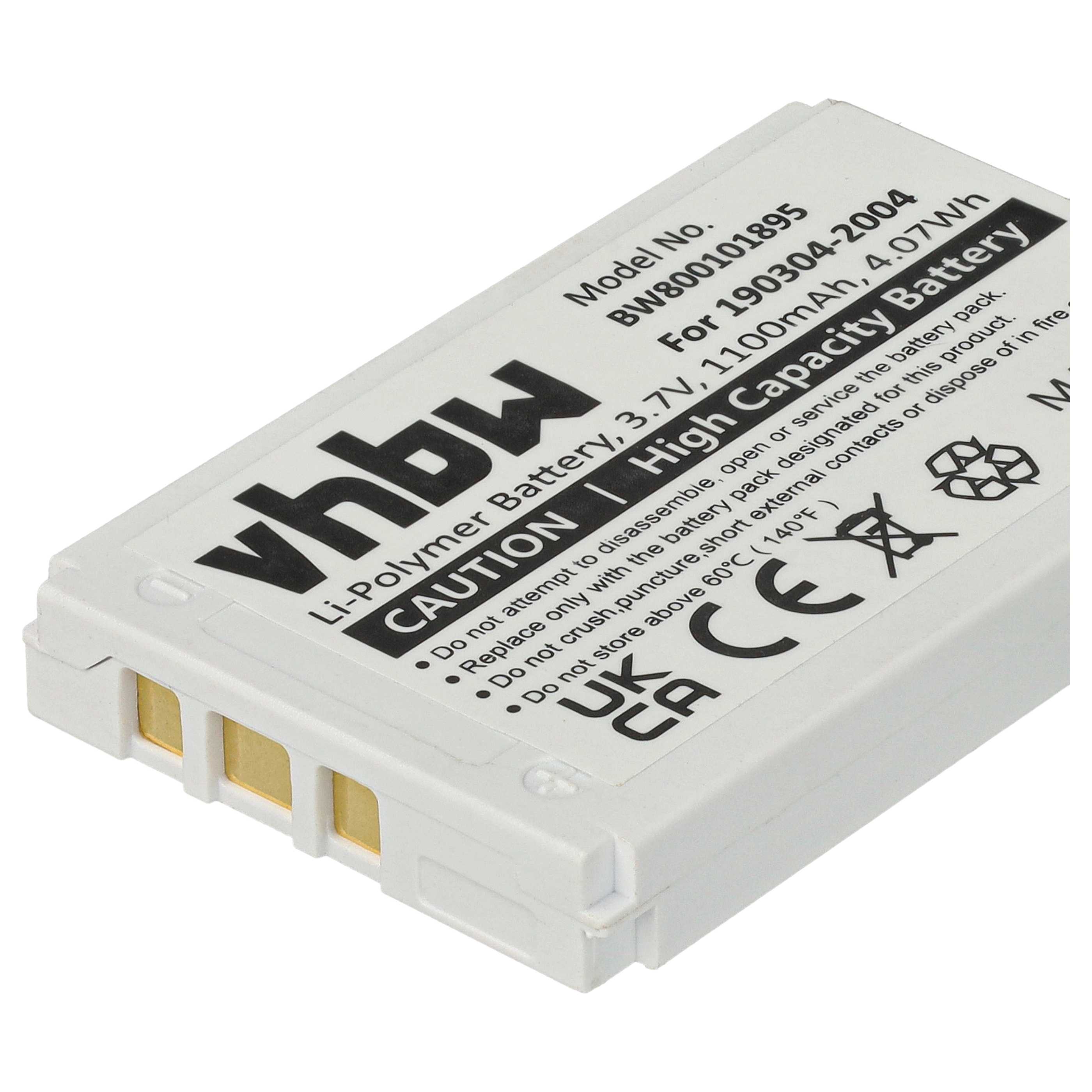Wireless Keyboard Battery replaces Logitech F12440071, 190304-2004, M50A - 950 mAh 3.7 V Li-Ion