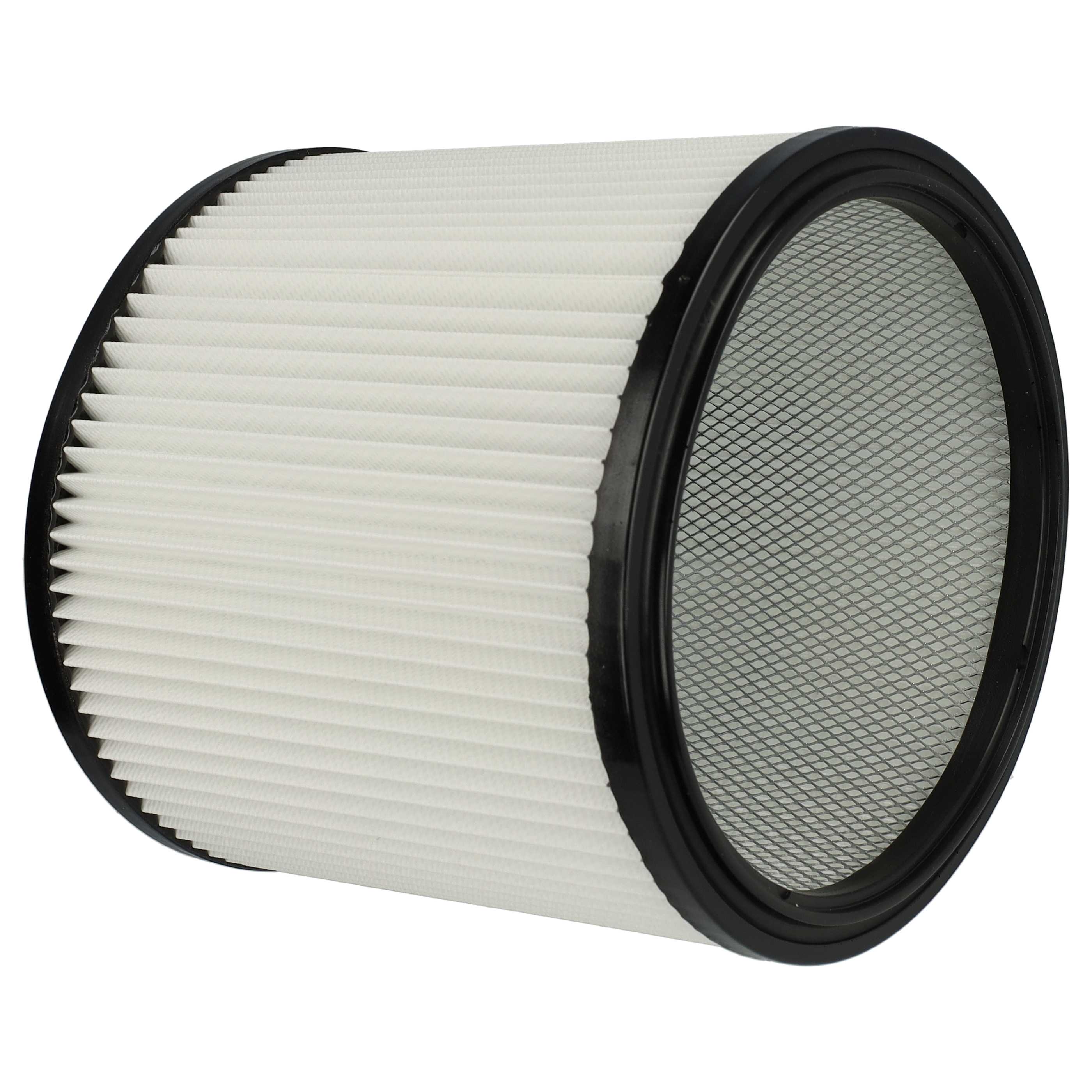 2x Filtercartridge filter replaces Starmix 413525, 4011240413525 for Starmix Vacuum Cleaner, black / white