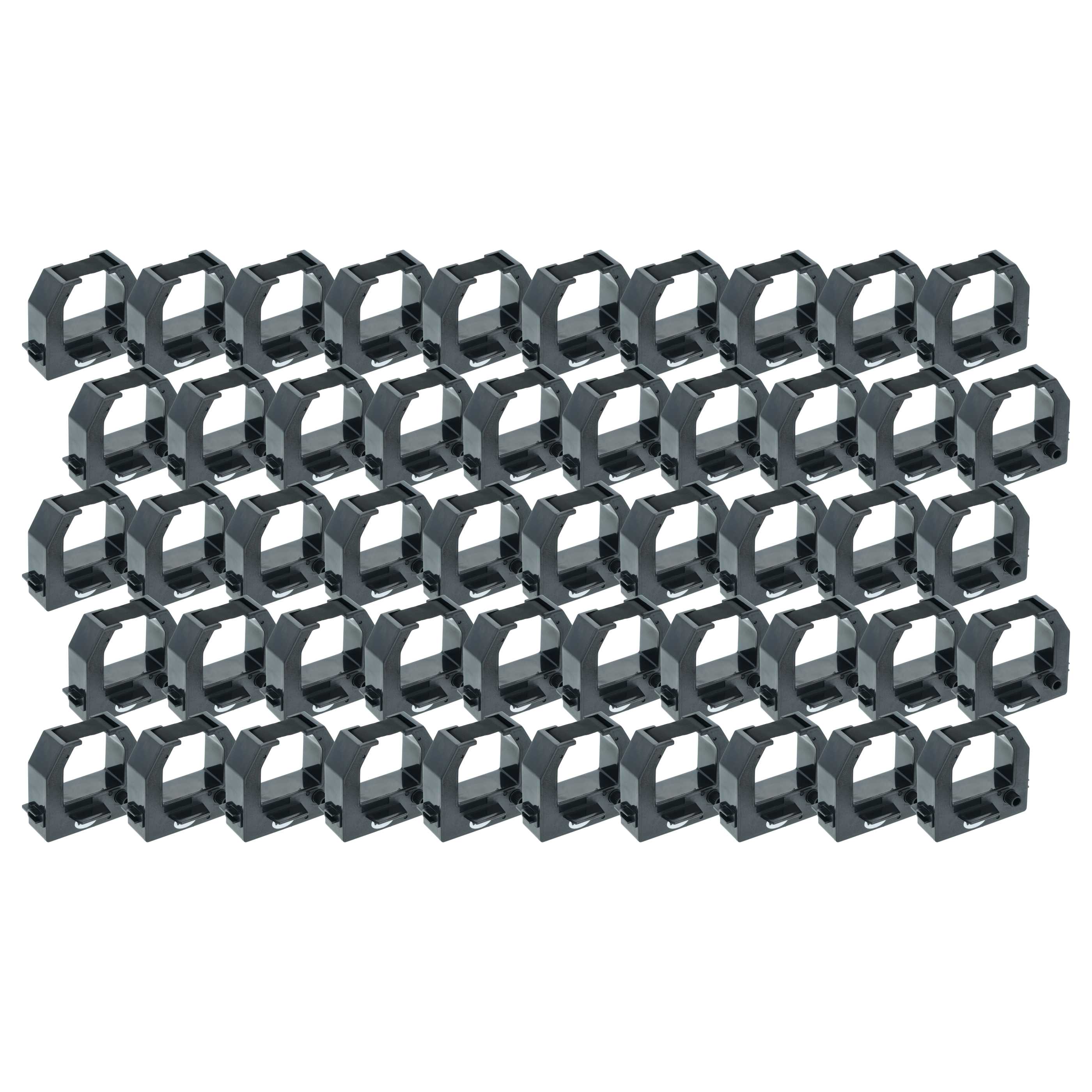 50x Ink Ribbon replaces Amano CE-319250, CE-319252 for Dot Matrix, Receipt Printer - Black