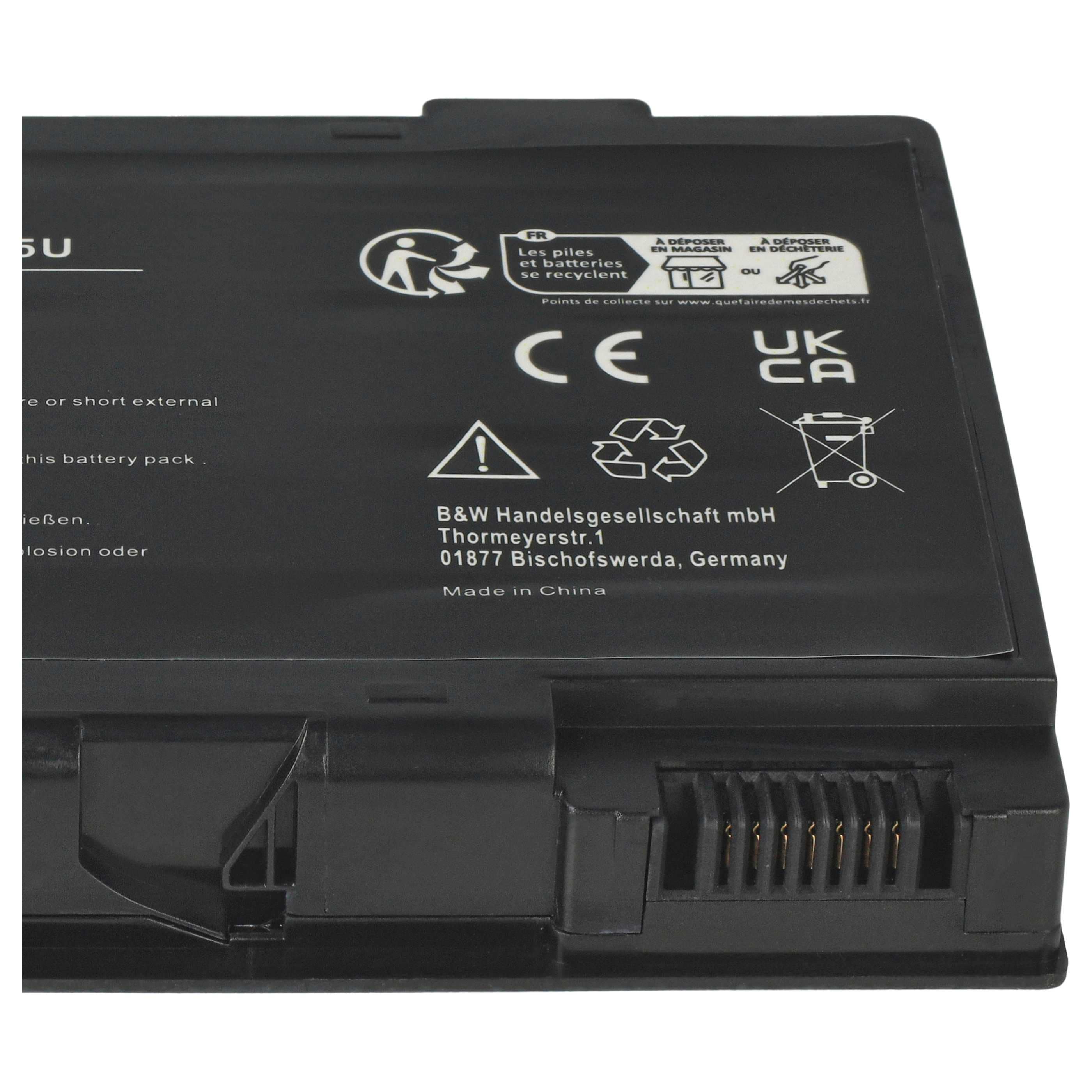 Akumulator do laptopa zamiennik Toshiba PA3395U-1BRS, PA3421U-1BRS - 4400 mAh 14,8 V Li-Ion, czarny
