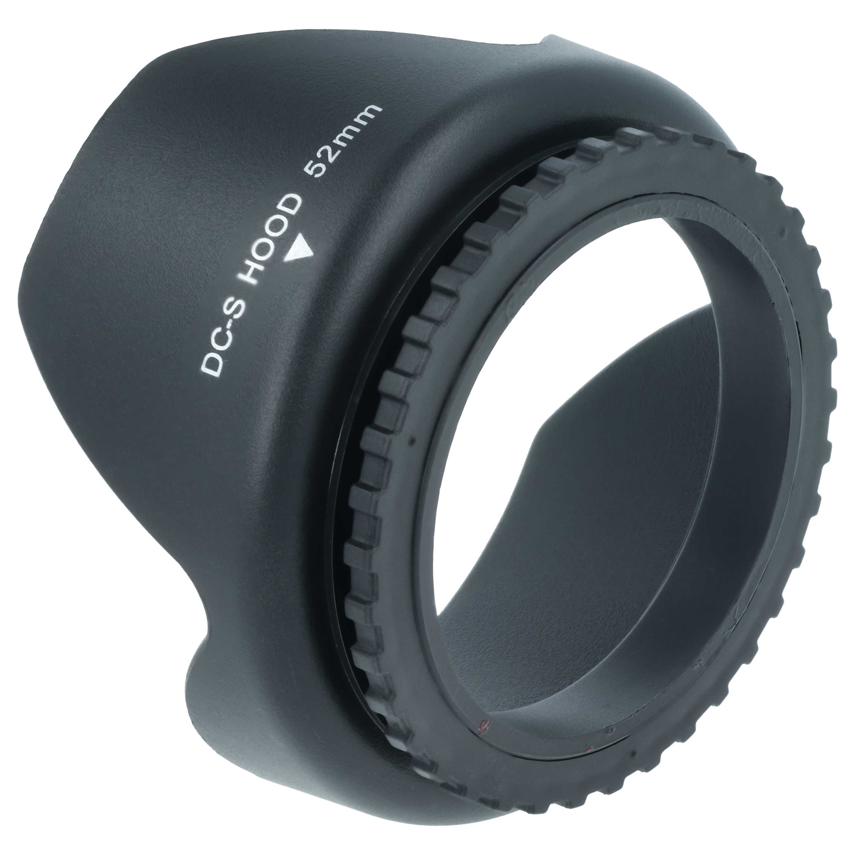 Paraluce compatibile con obiettivo con diametro di 52 mm