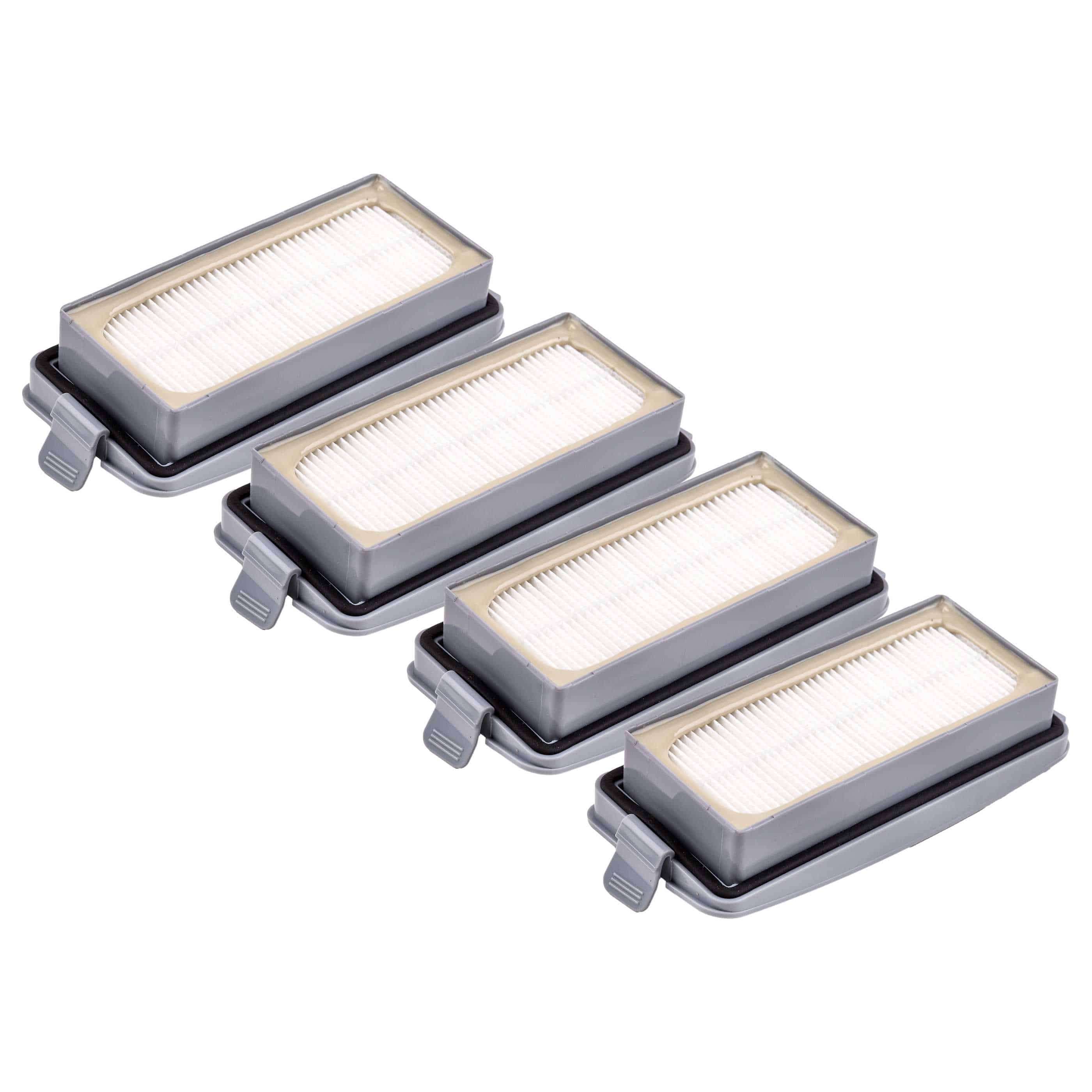 4x Filter replaces Sprintus 111132 for Sprintus Vacuum Cleaner, filter class H13