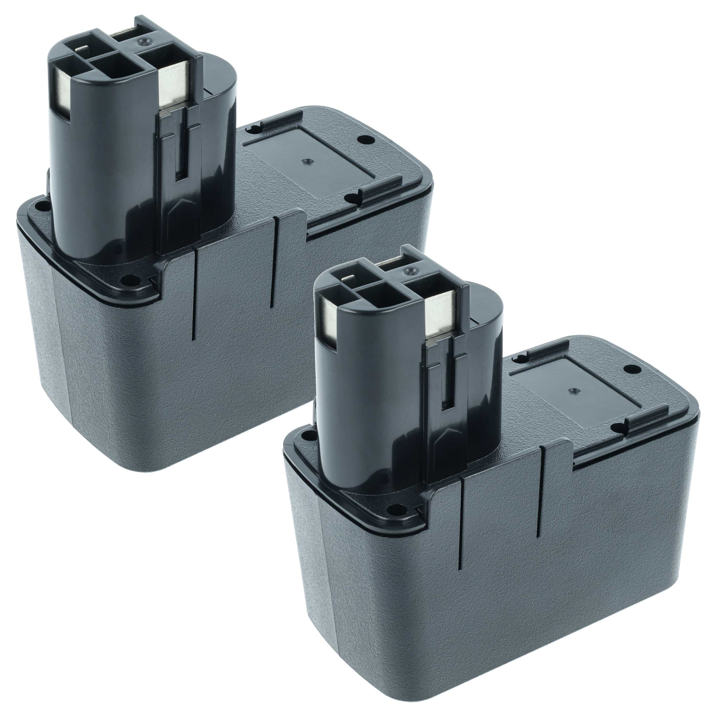 2x Battery replaces Bosch 2 607 335 054, 2 607 335 055 Electric Power Tool - 2100 mAh, 12 V, NiMH
