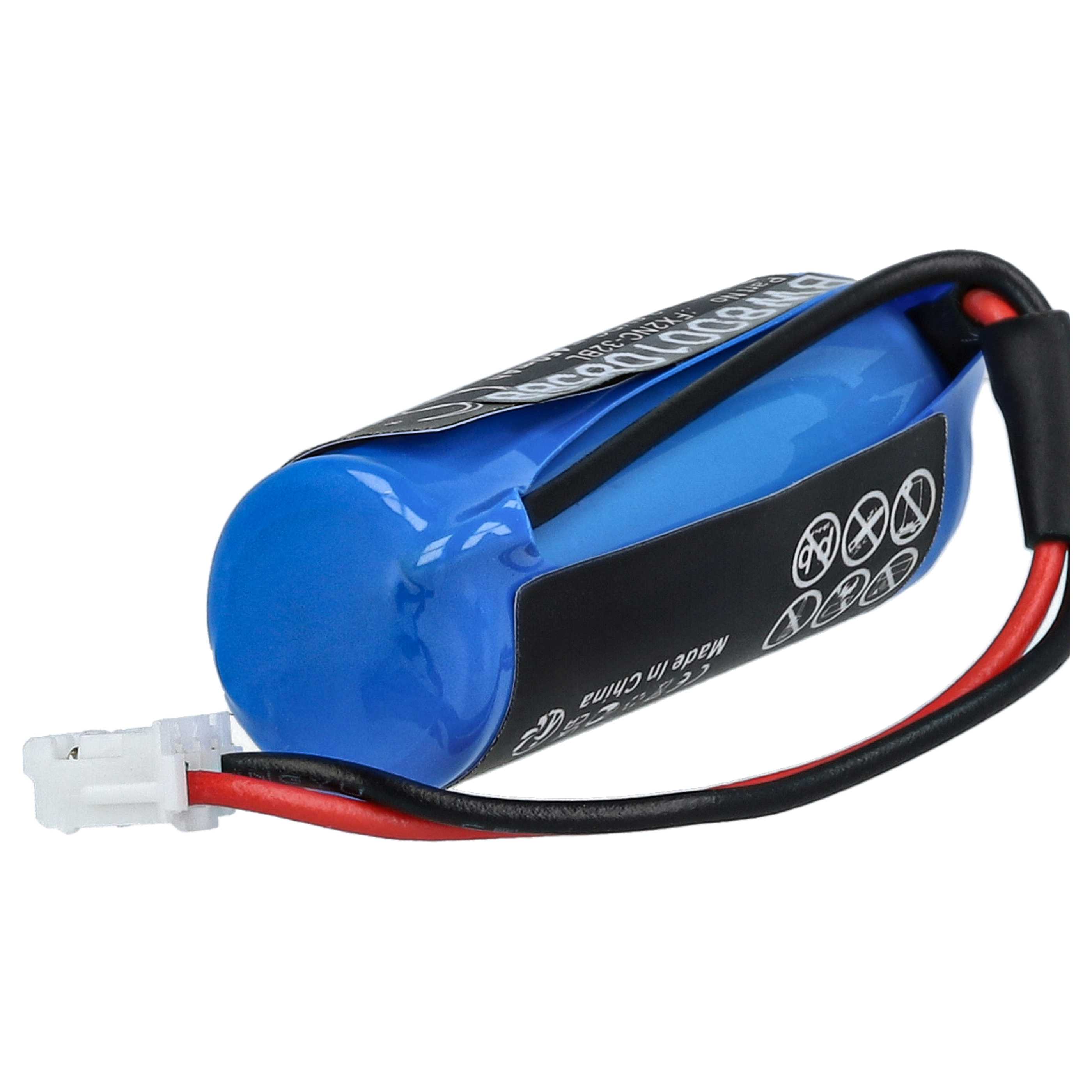 Steuereinheit-Batterie als Ersatz für Mitsubishi FX2NC-32BL - 450mAh 3,6V Li-MnO2