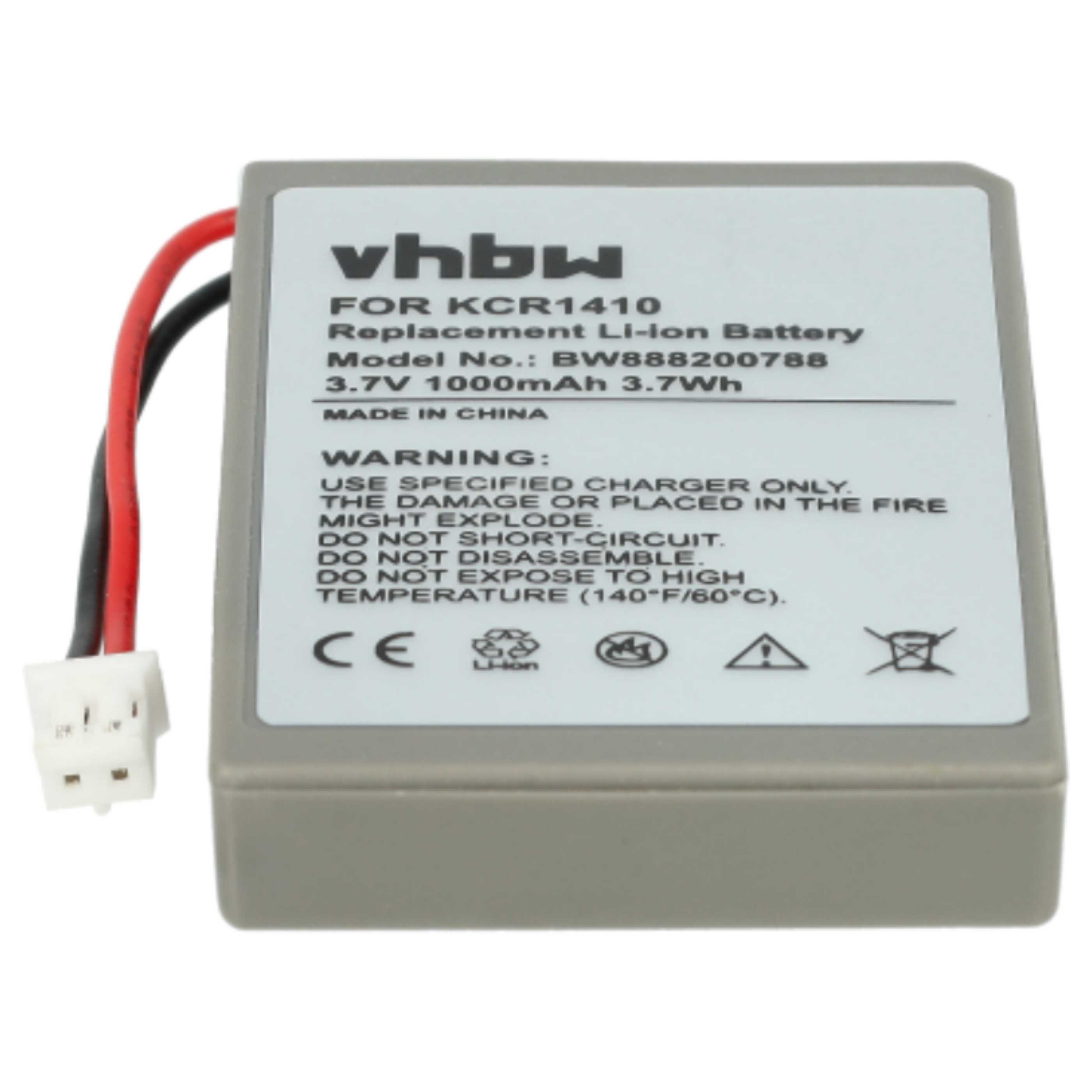 Gamer Joypad 2x Battery replaces Sony KCR1410, LIP1522 - 1000 mAh 3.7 V Li-Ion