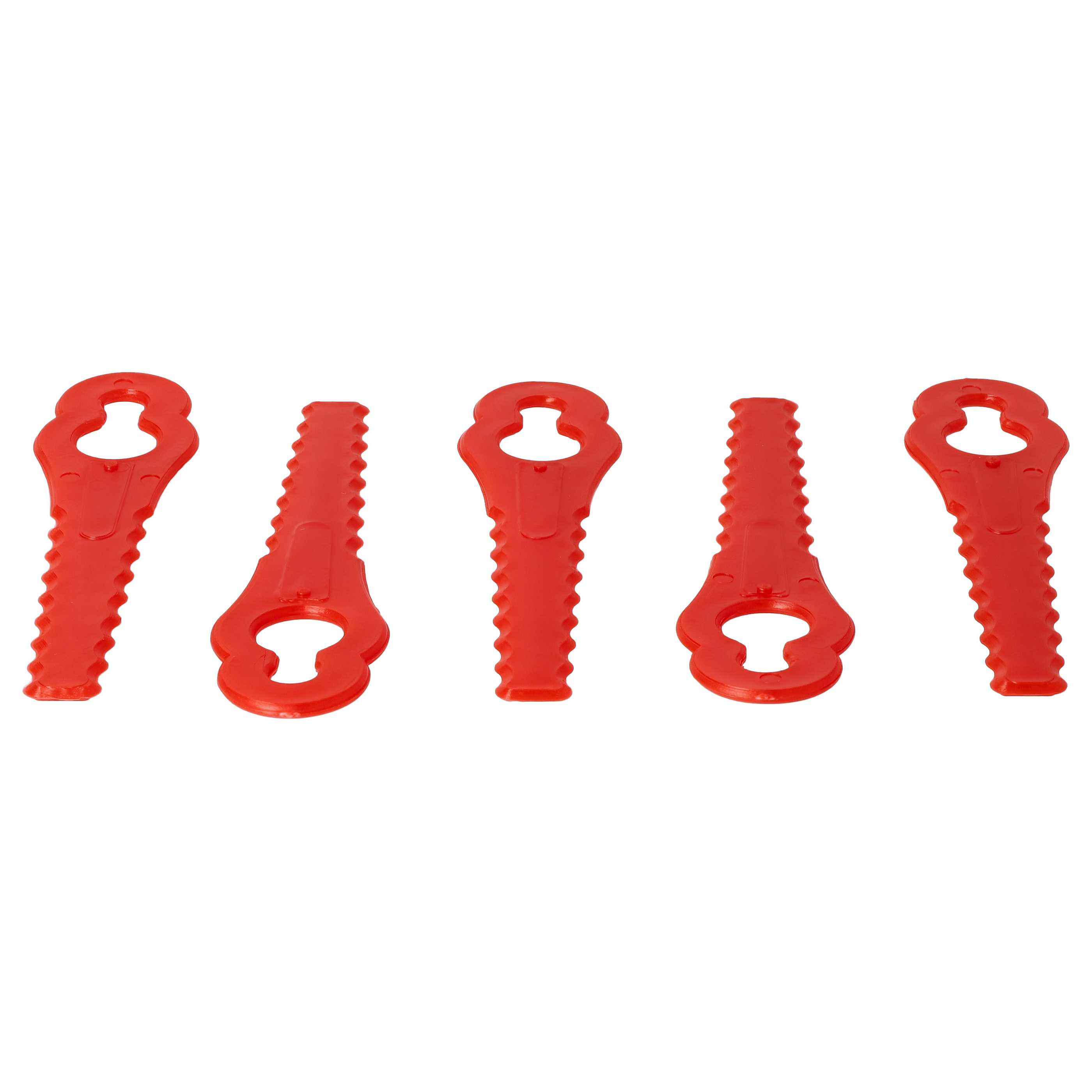 5x Exchange Blade replaces Güde 58586 Cordless Strimmerplasticred