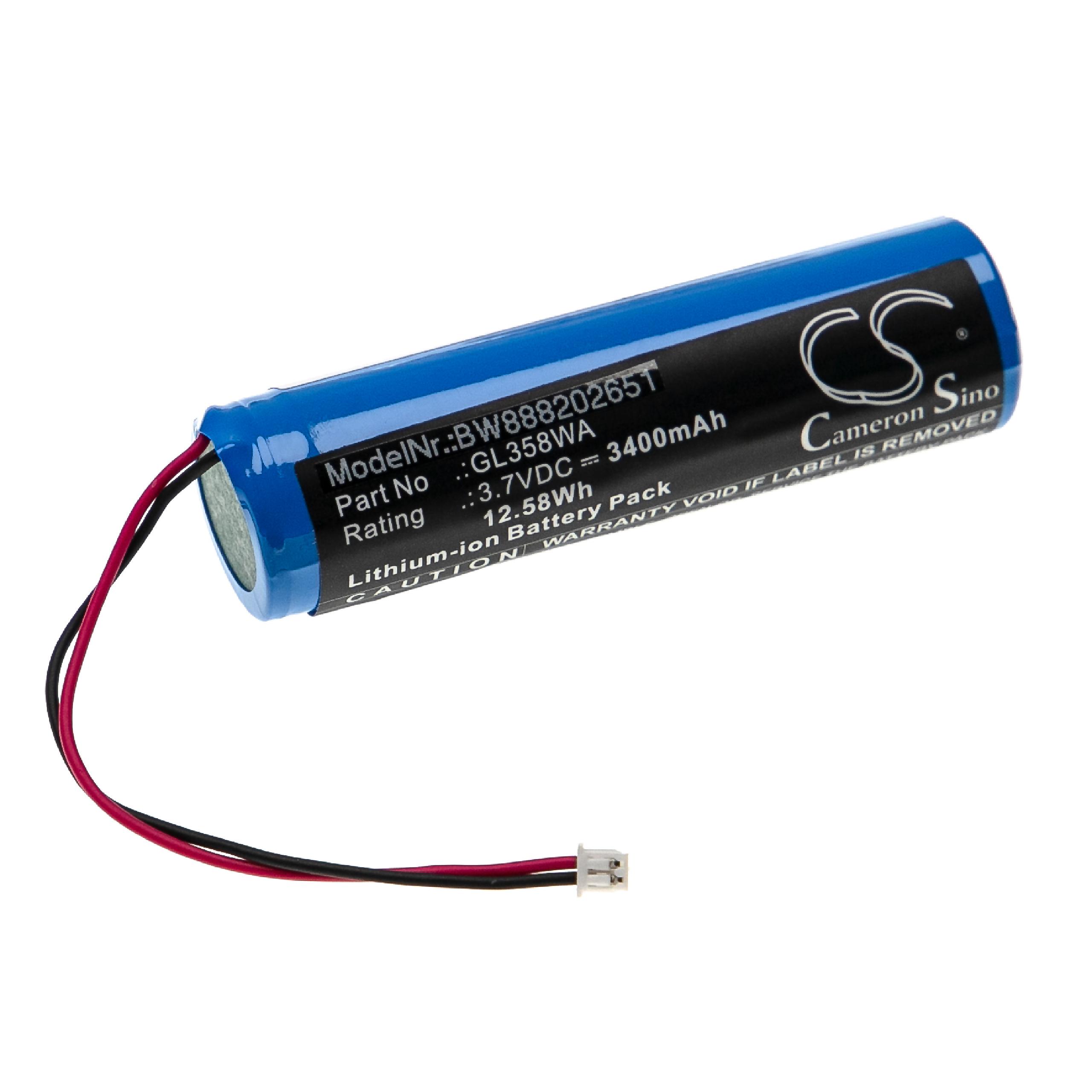 Drone Remote Battery Replacement for DJI GL358WA 3400mAh, 3.7V