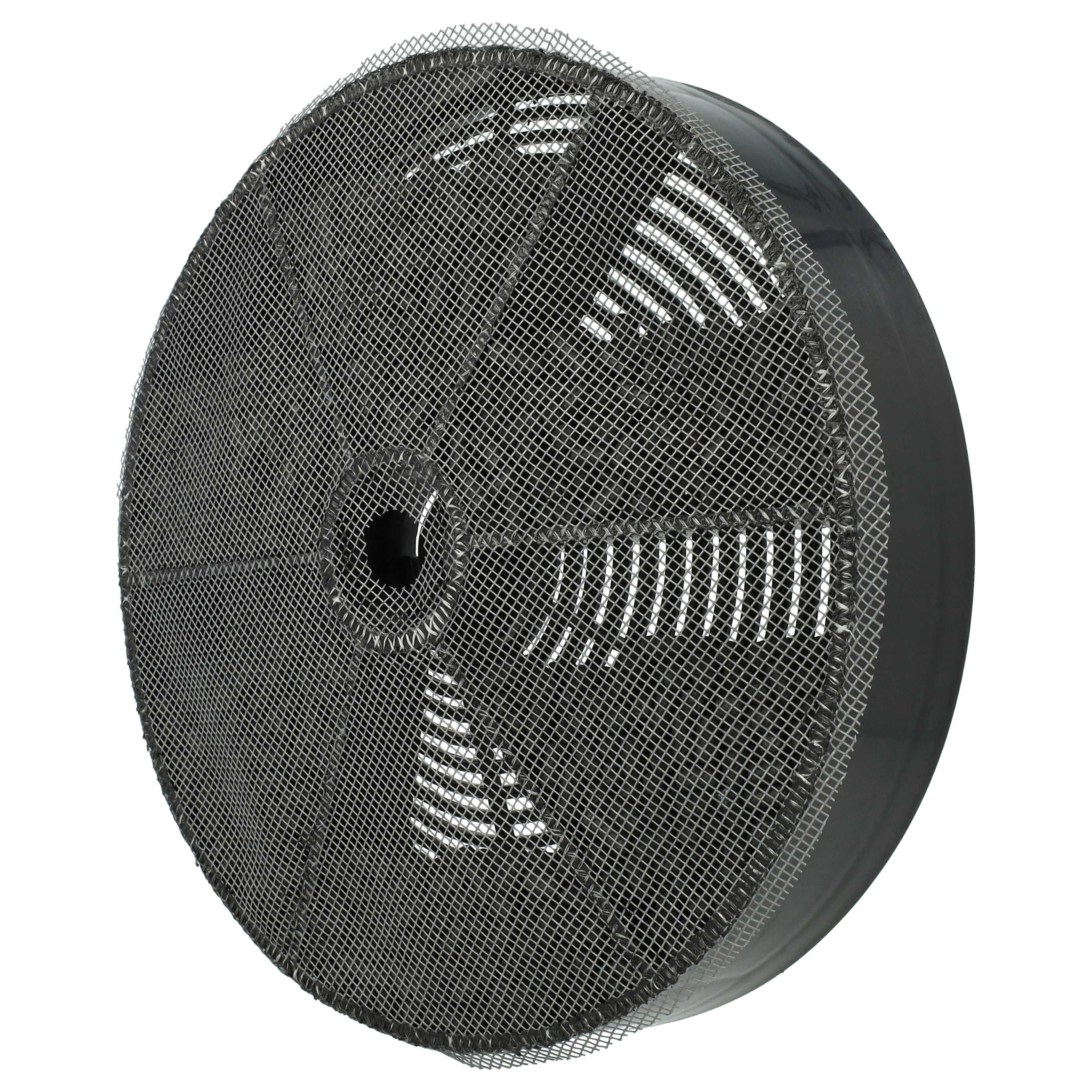 4x Filtres à charbon actif remplace 50290909006, 902979379, 50246307008 pour hotte Zanussi - avec toile tendue