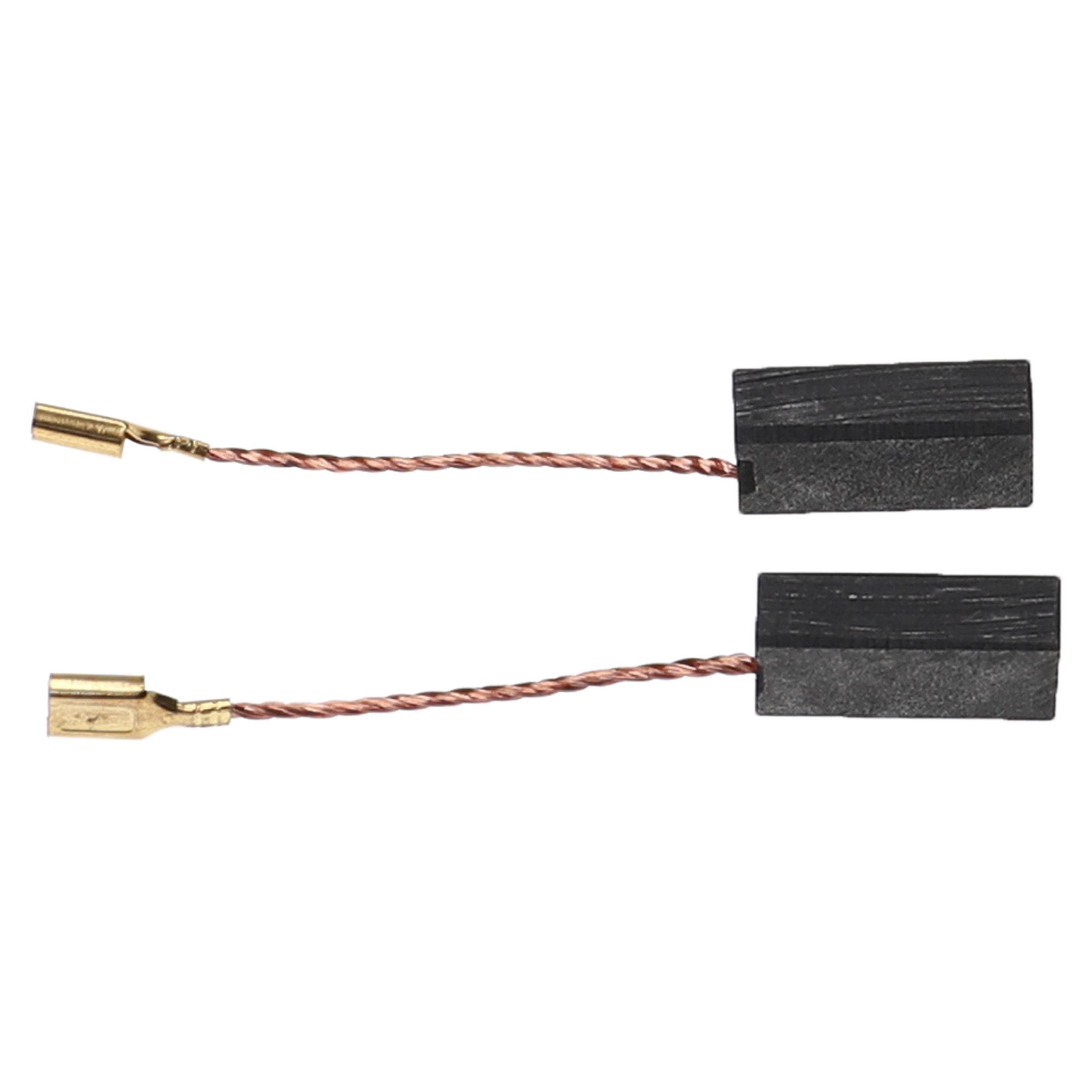 2x Kohlebürste passend für Collomix R1300 Elektrowerkzeug - 6 x 12 x 20mm
