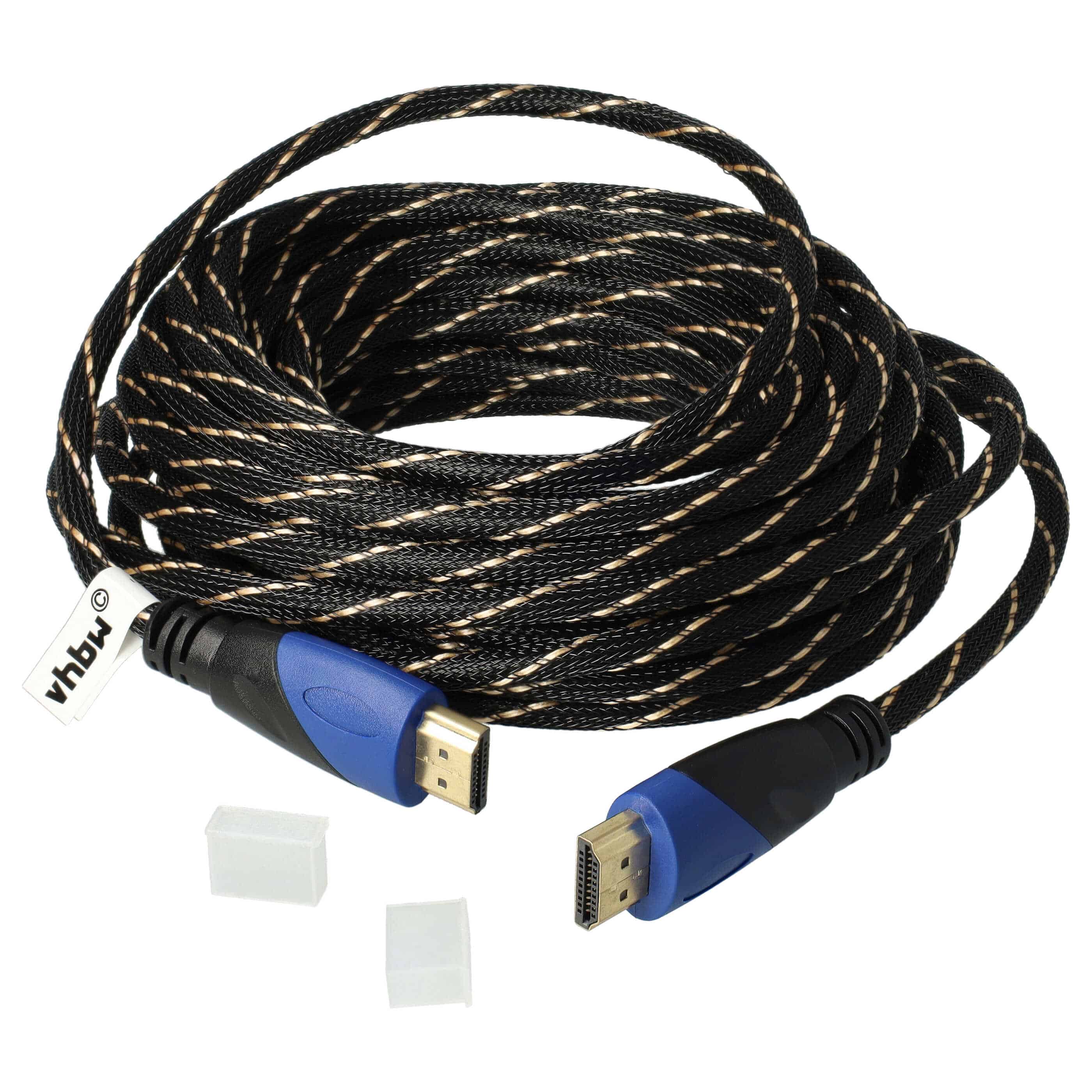 HDMI Cable V1.4 High Speed braided 10mfor Tablet, TV, Television, Playstation, Computer, Monitor, DVD Player e