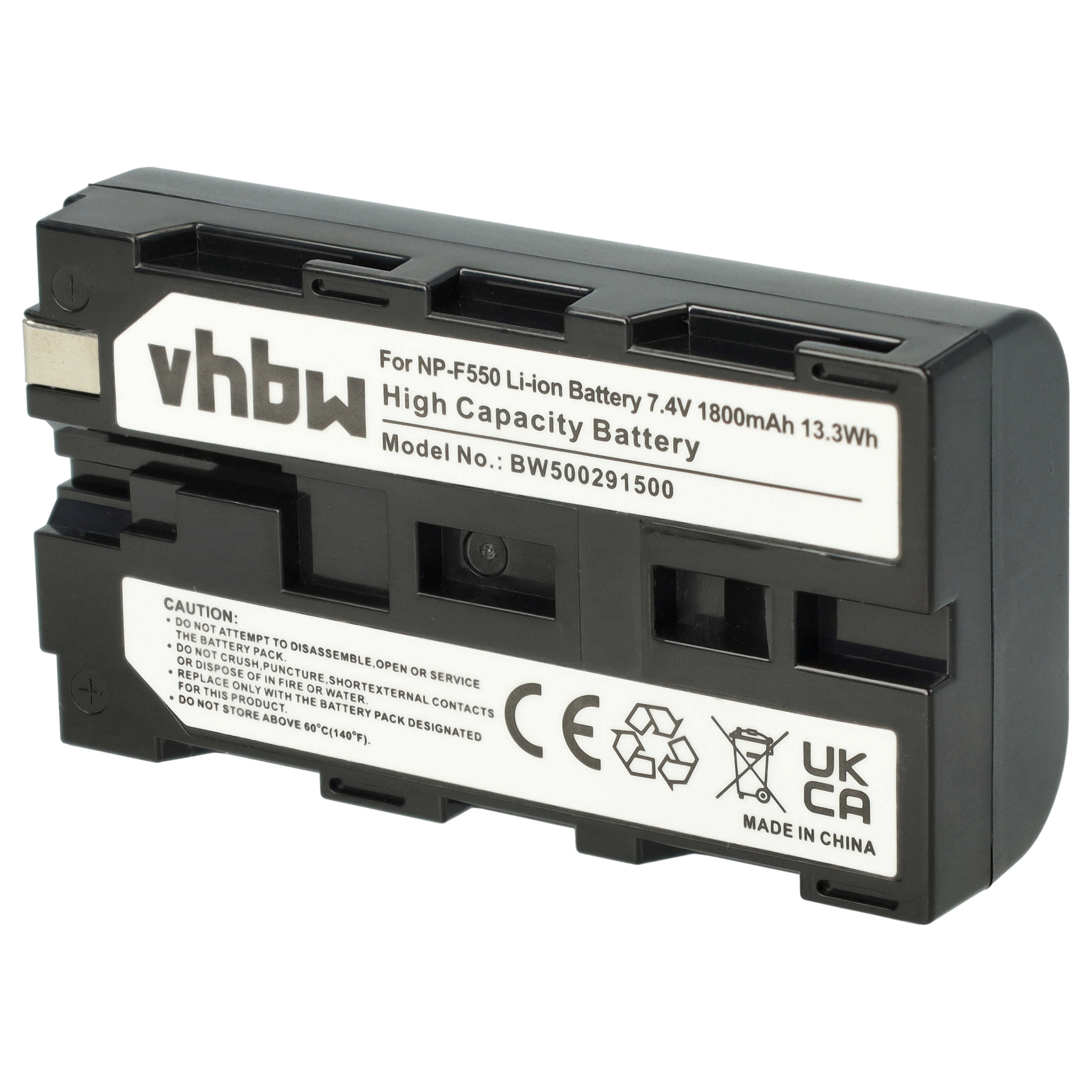 Batteria per videocamera sostituisce Grundig BP-9, BP-8, BP-10 Grundig - 1800mAh 7,2V Li-Ion